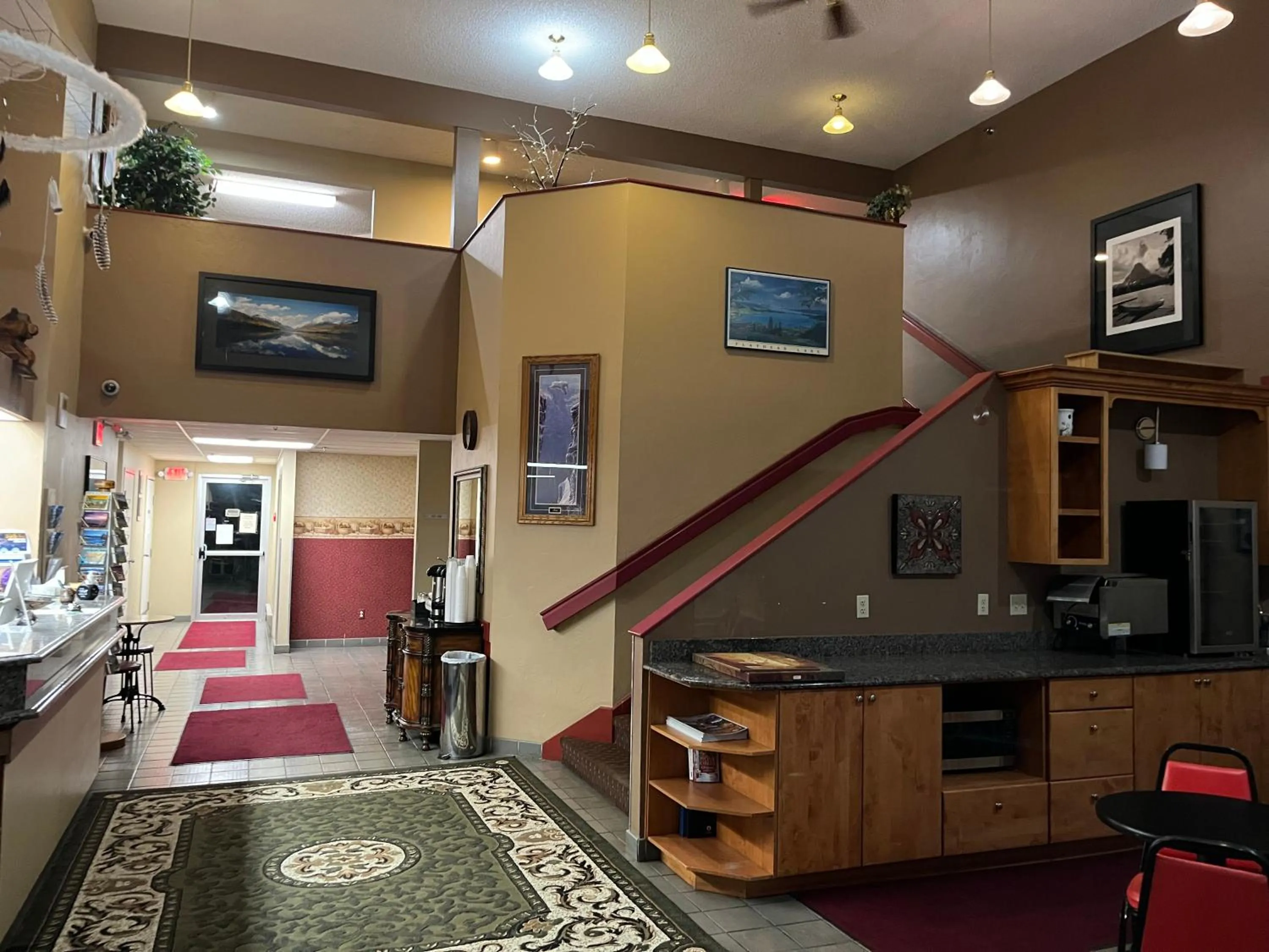 Lobby or reception in Americas Best Value Inn Kalispell