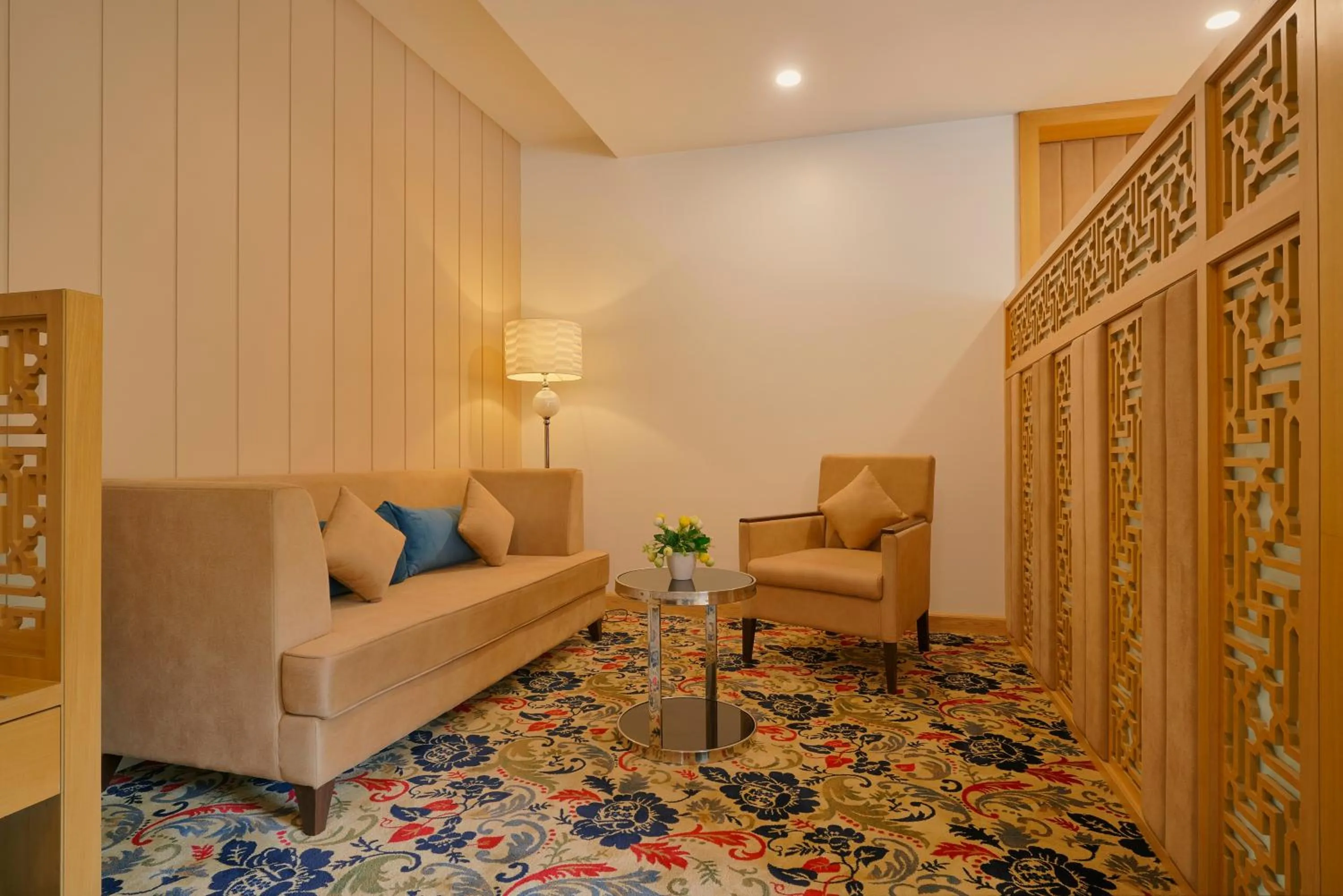 Seating area in SKK Blu Hotel & Spa