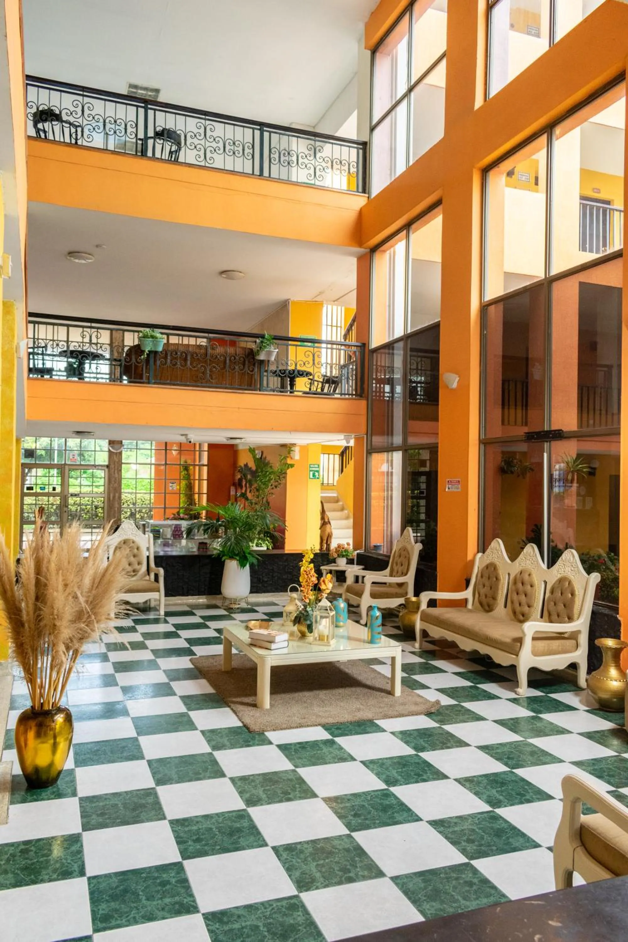 Communal lounge/ TV room in Hotel Palmarena Plaza Rodadero