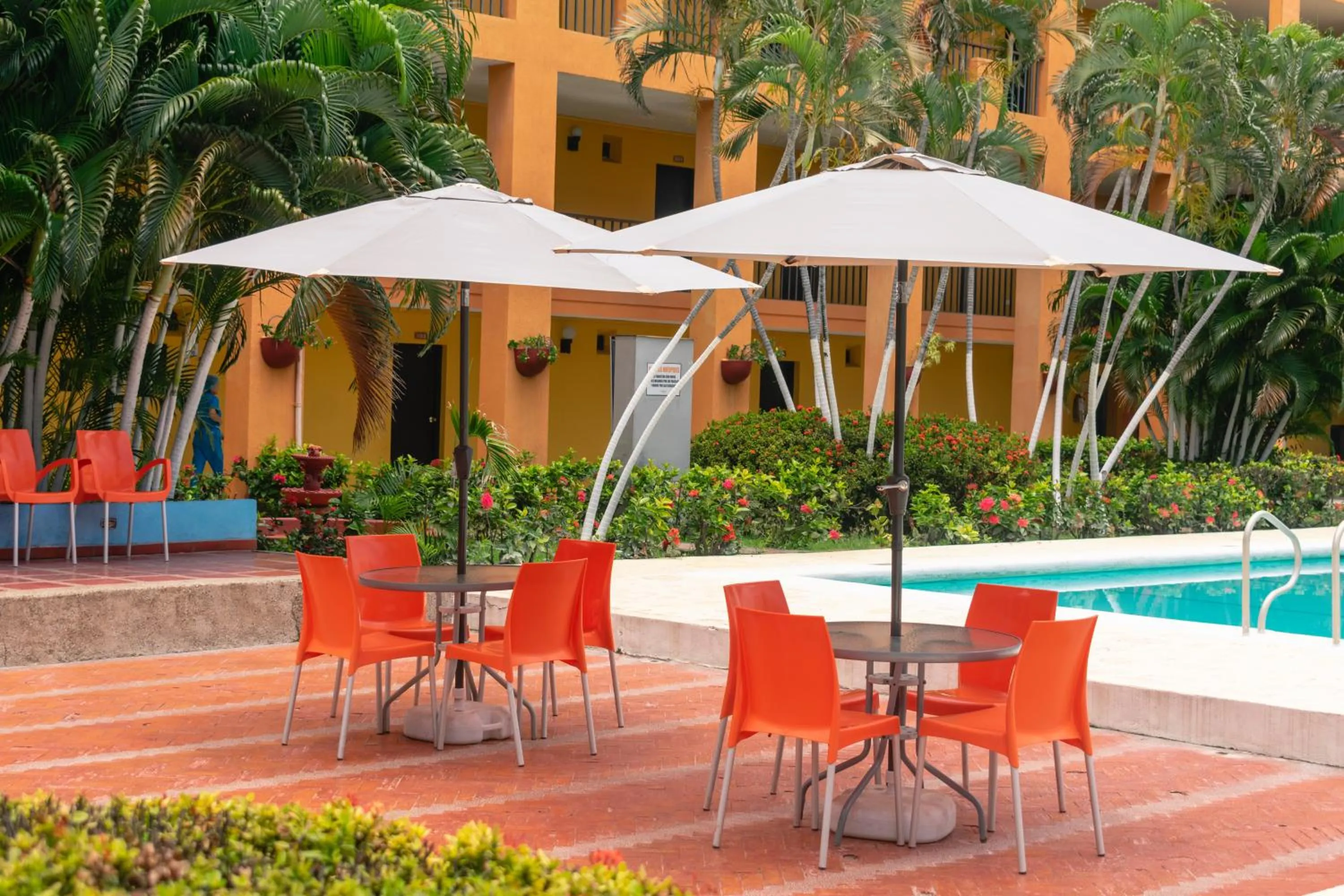 Bird's eye view in Hotel Palmarena Plaza Rodadero