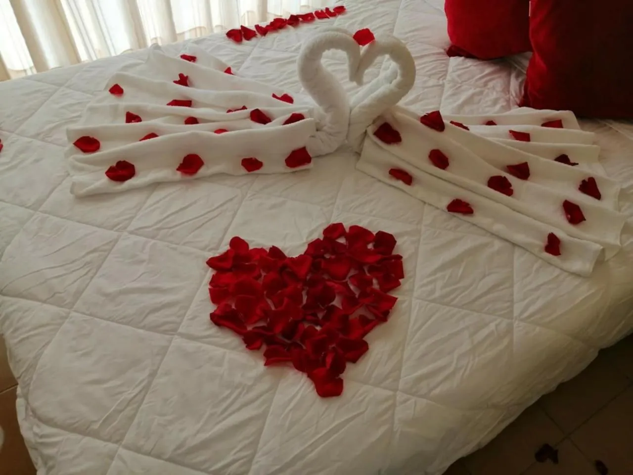 wedding, Bed in Hotel Palmarena Plaza Rodadero