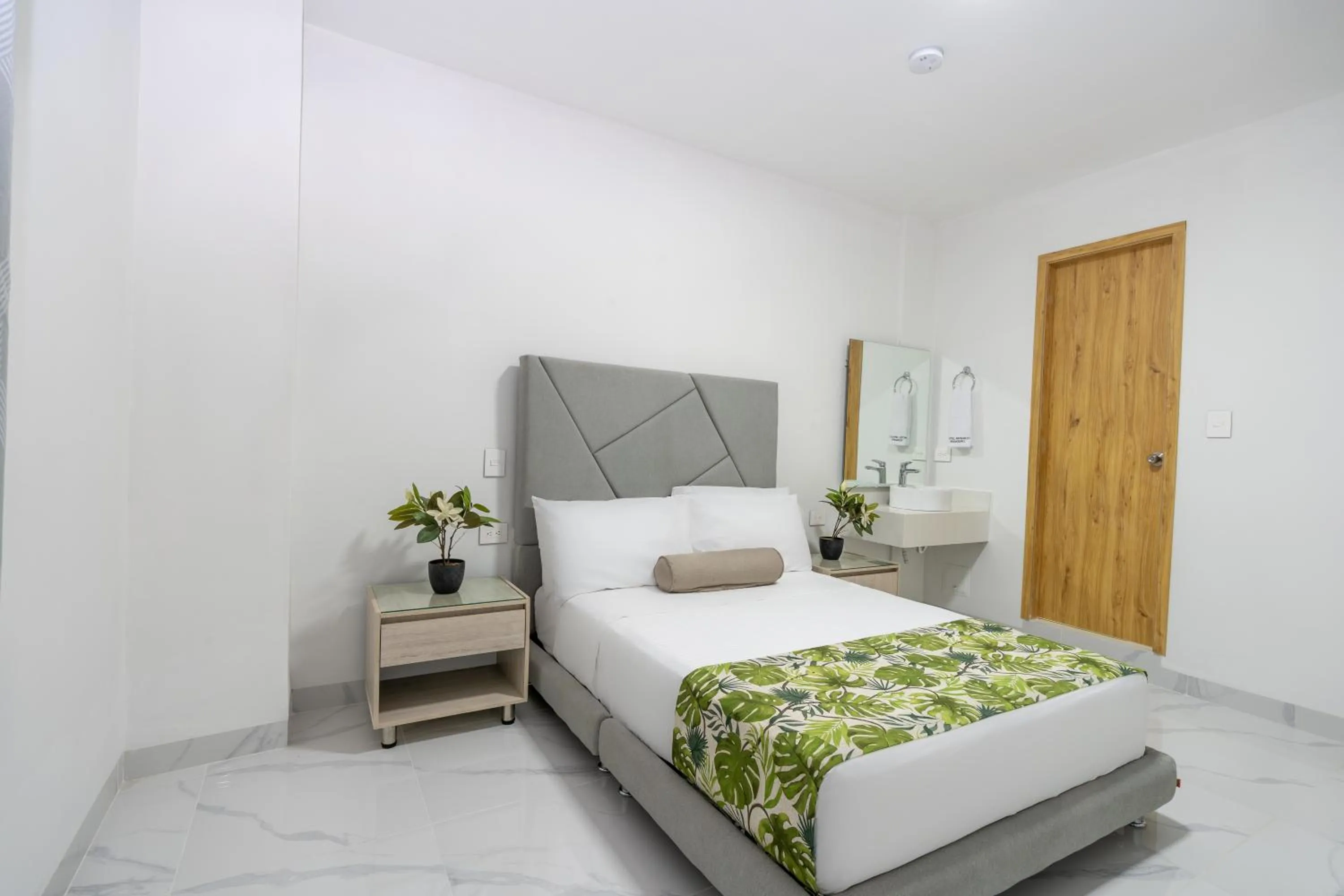 Bed in Hotel Arhuaco Rodadero