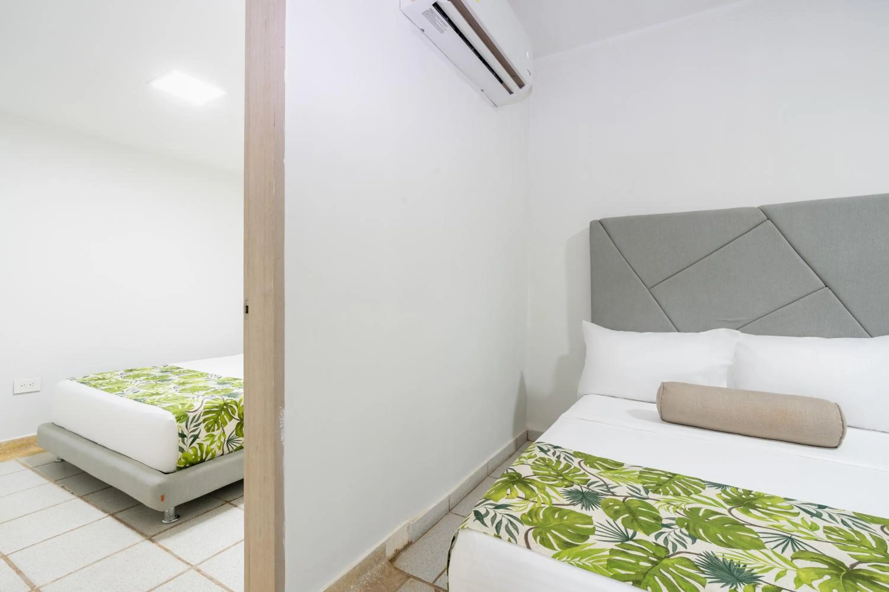 Bed in Hotel Arhuaco Rodadero