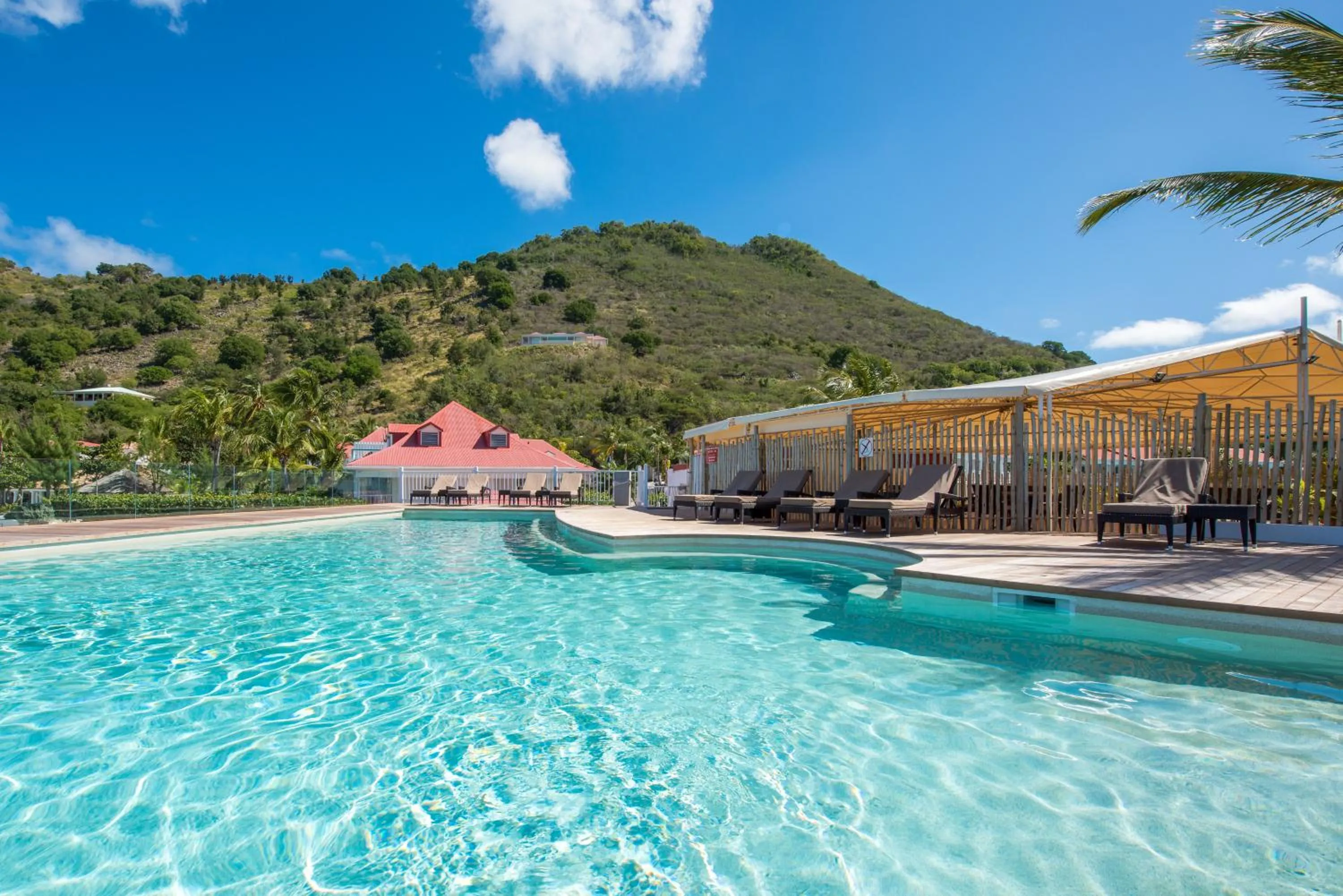 Swimming pool in Grand Case Beach Club