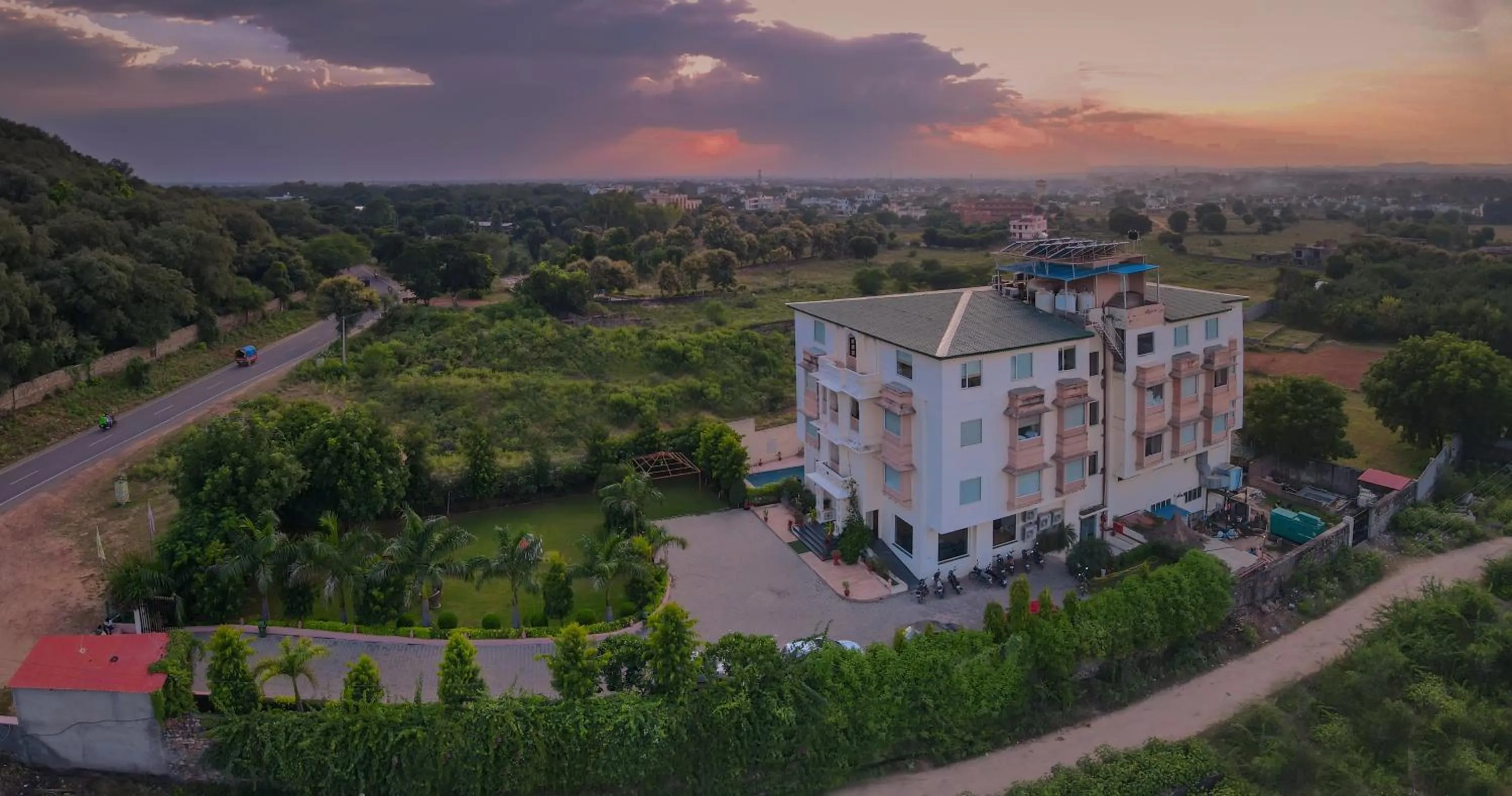 Bird's eye view in WelcomHeritage Mount Valley Resort Ranthambore