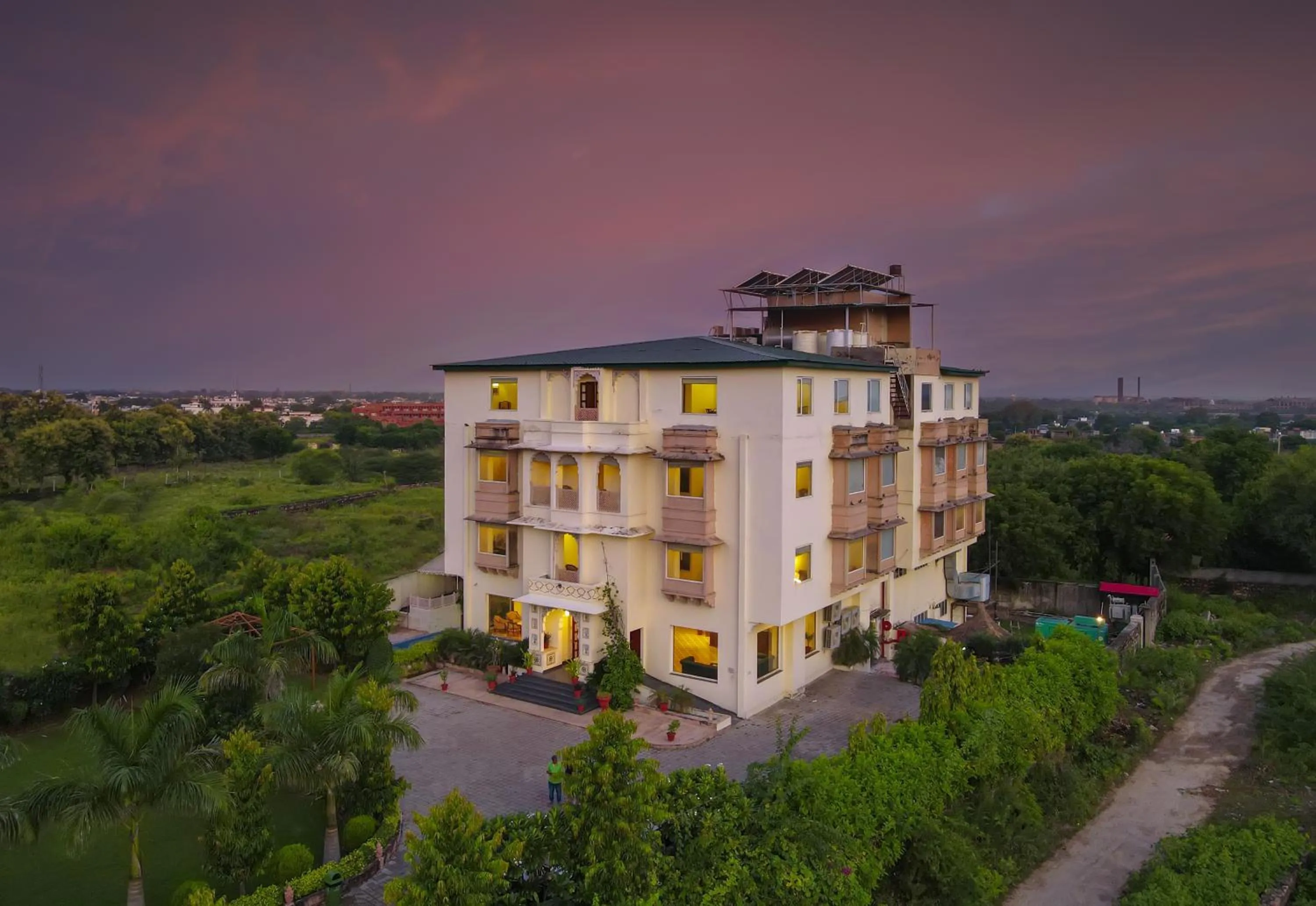 Property building in WelcomHeritage Mount Valley Resort Ranthambore