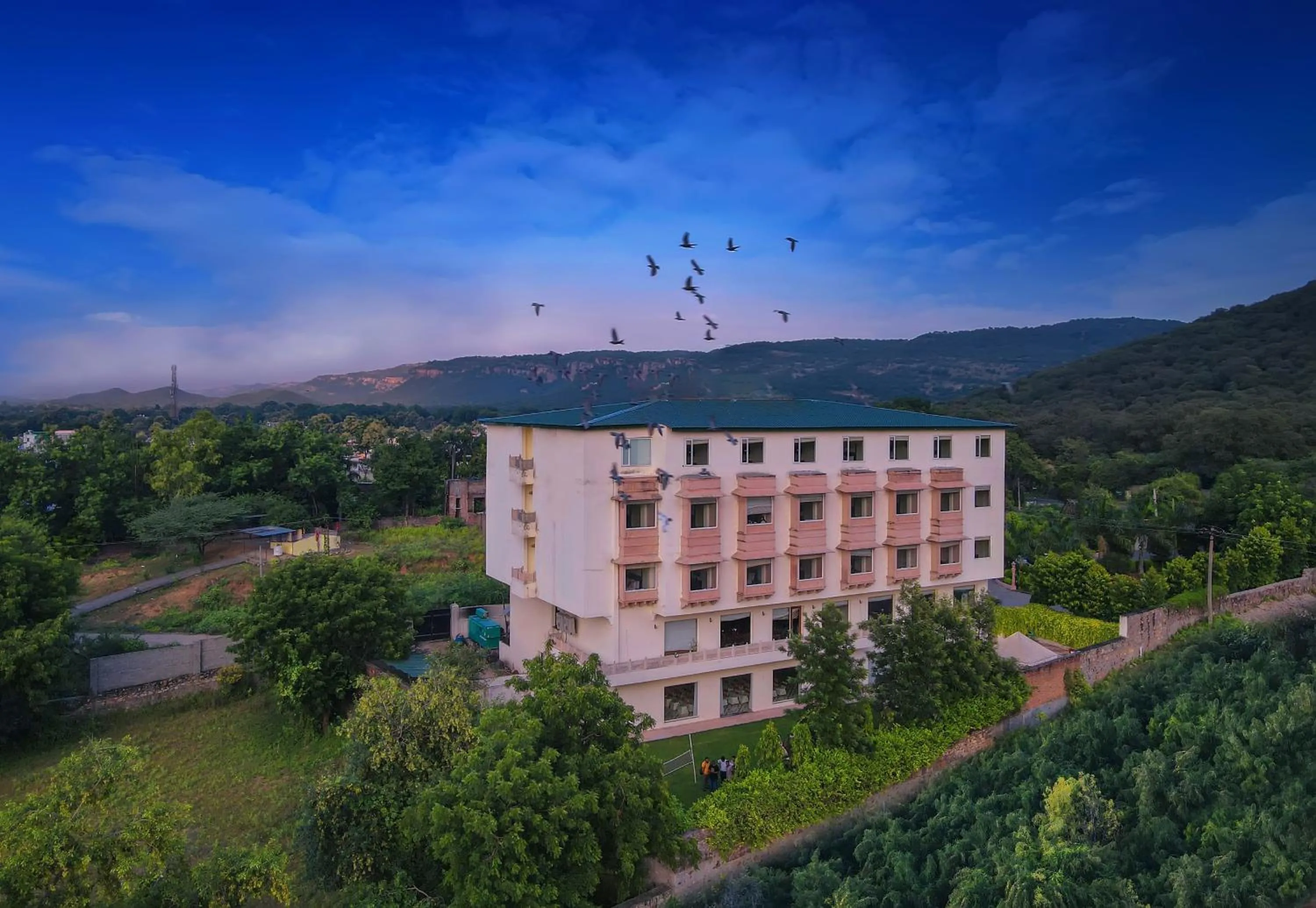 Property building in WelcomHeritage Mount Valley Resort Ranthambore