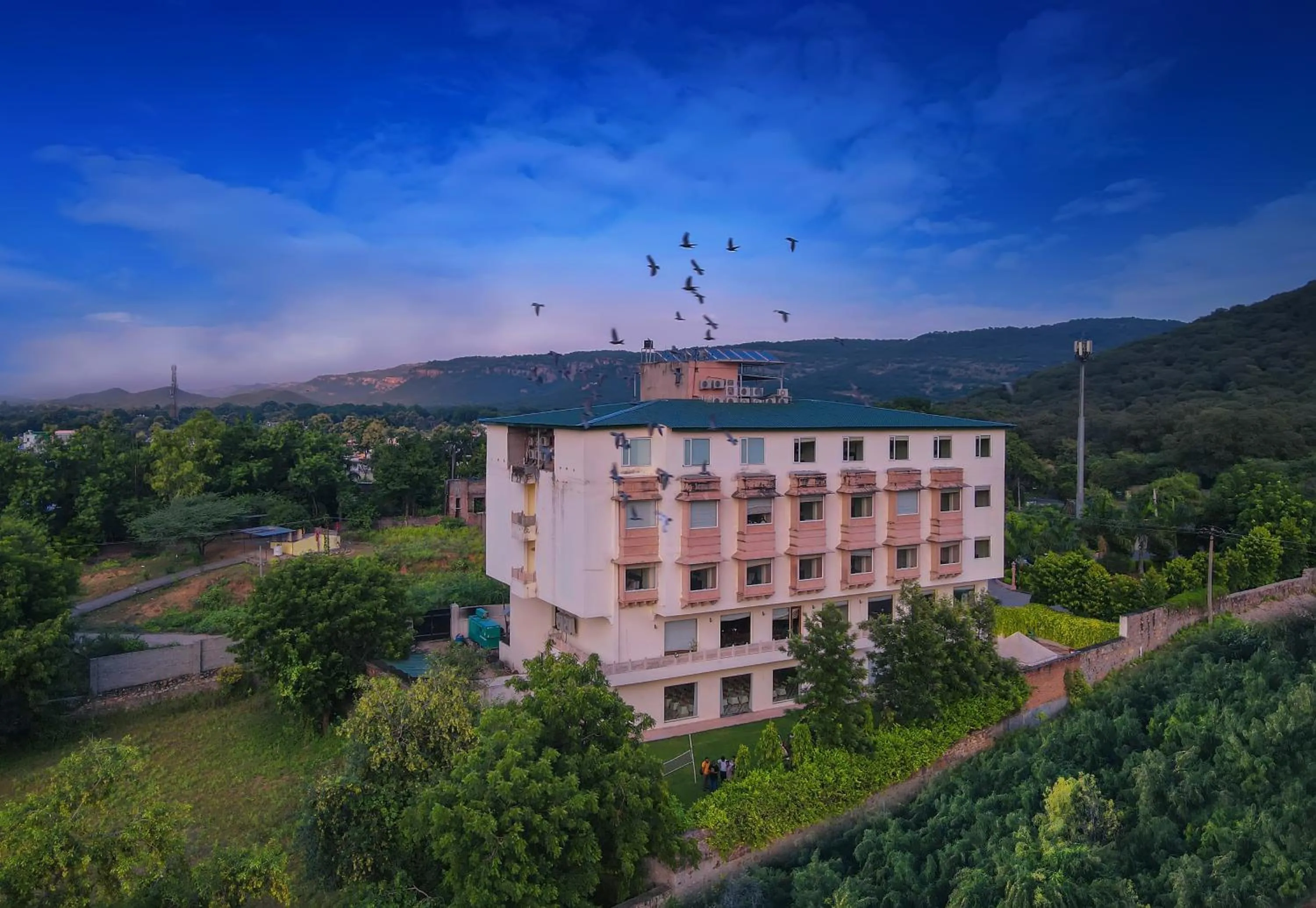 Property building in WelcomHeritage Mount Valley Resort Ranthambore