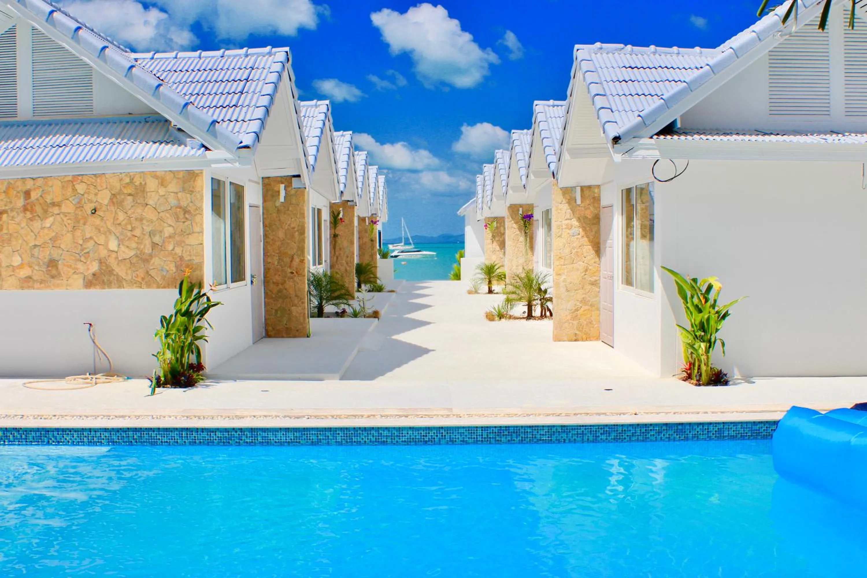 Pool view in So KohKoon Beach Resort