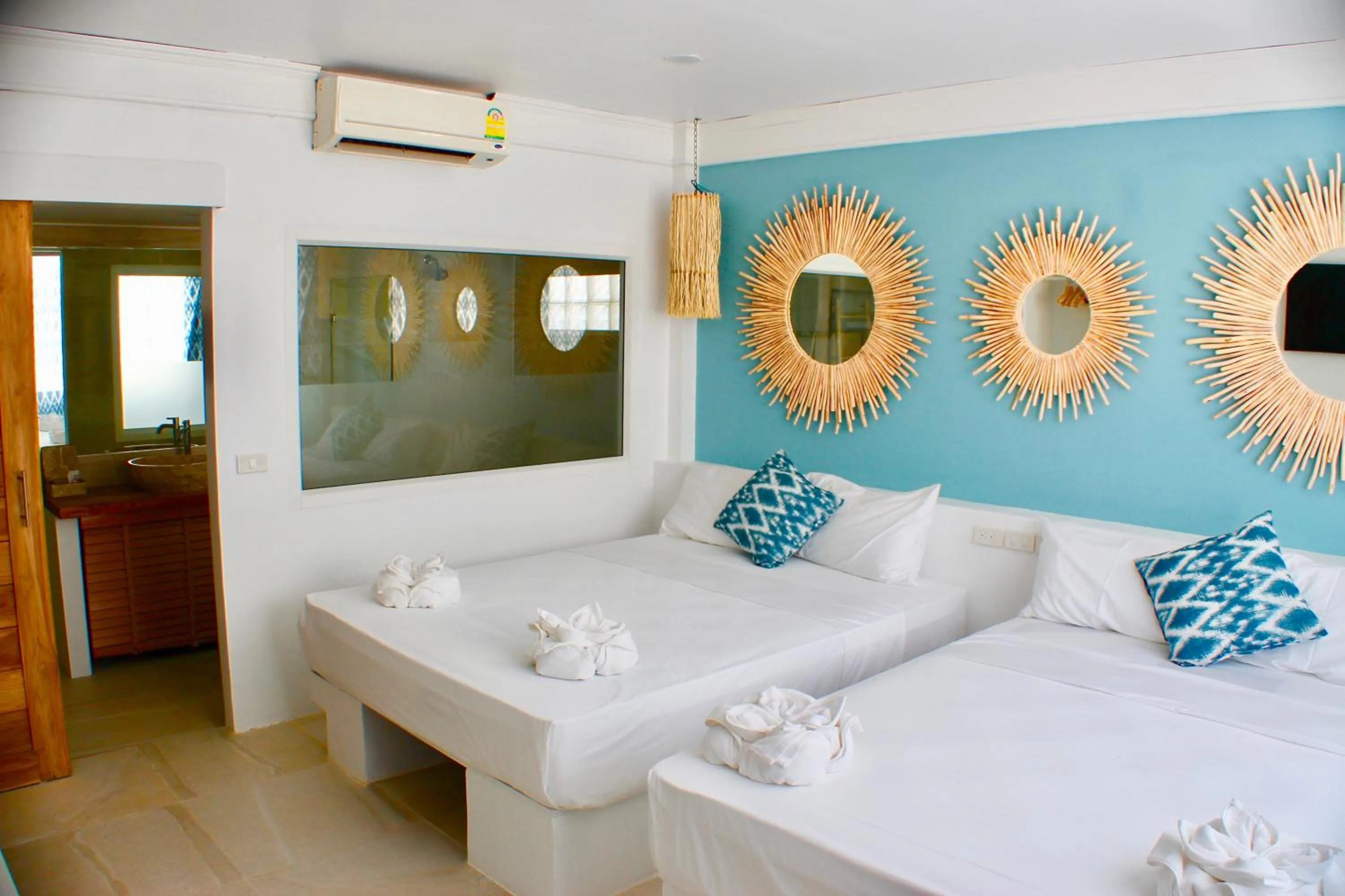 Bedroom, Bed in So KohKoon Beach Resort