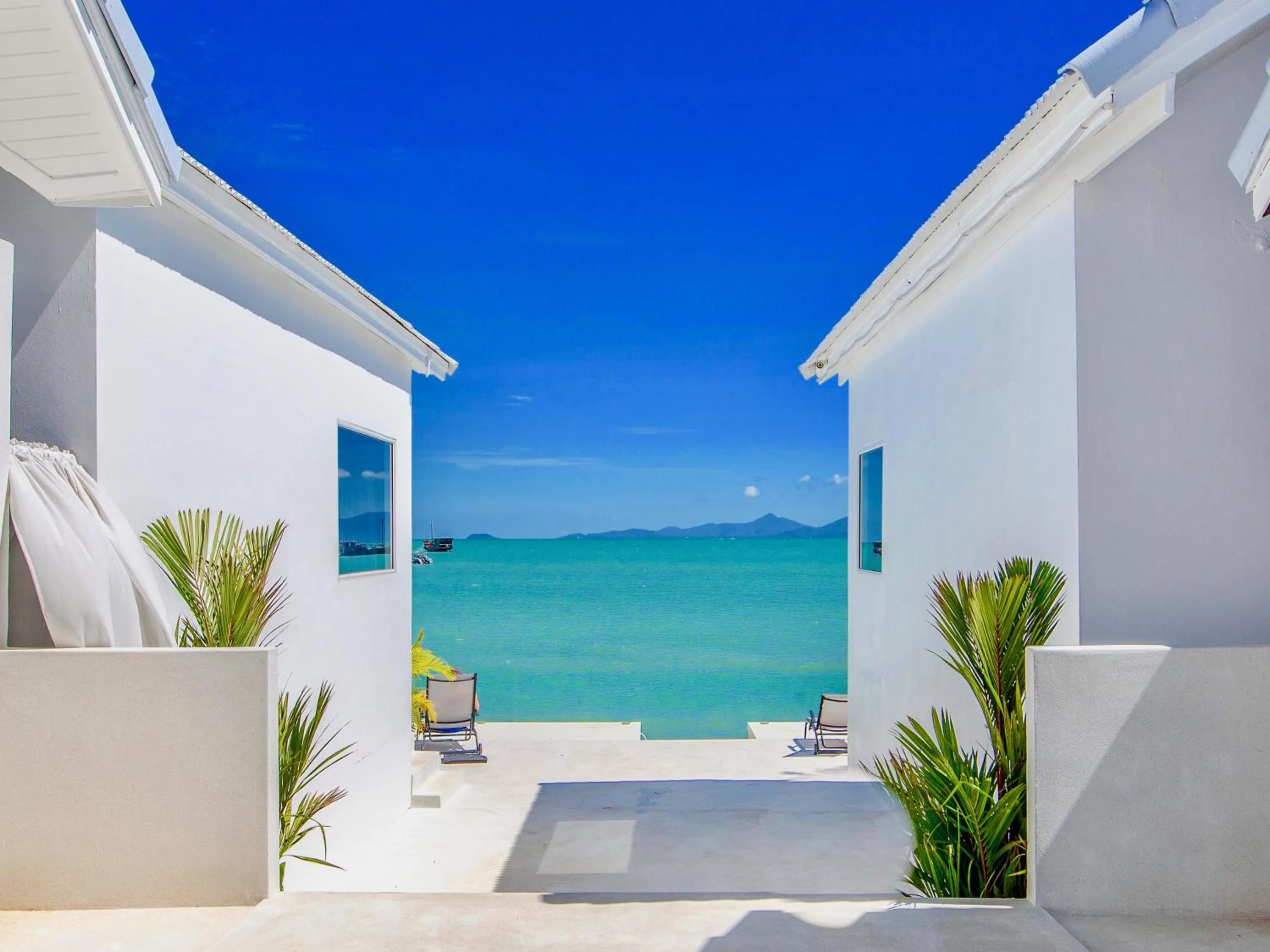 Patio in So KohKoon Beach Resort