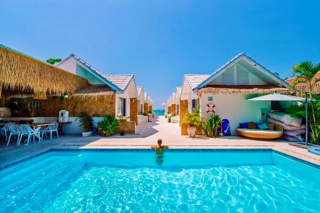 Pool view in So KohKoon Beach Resort