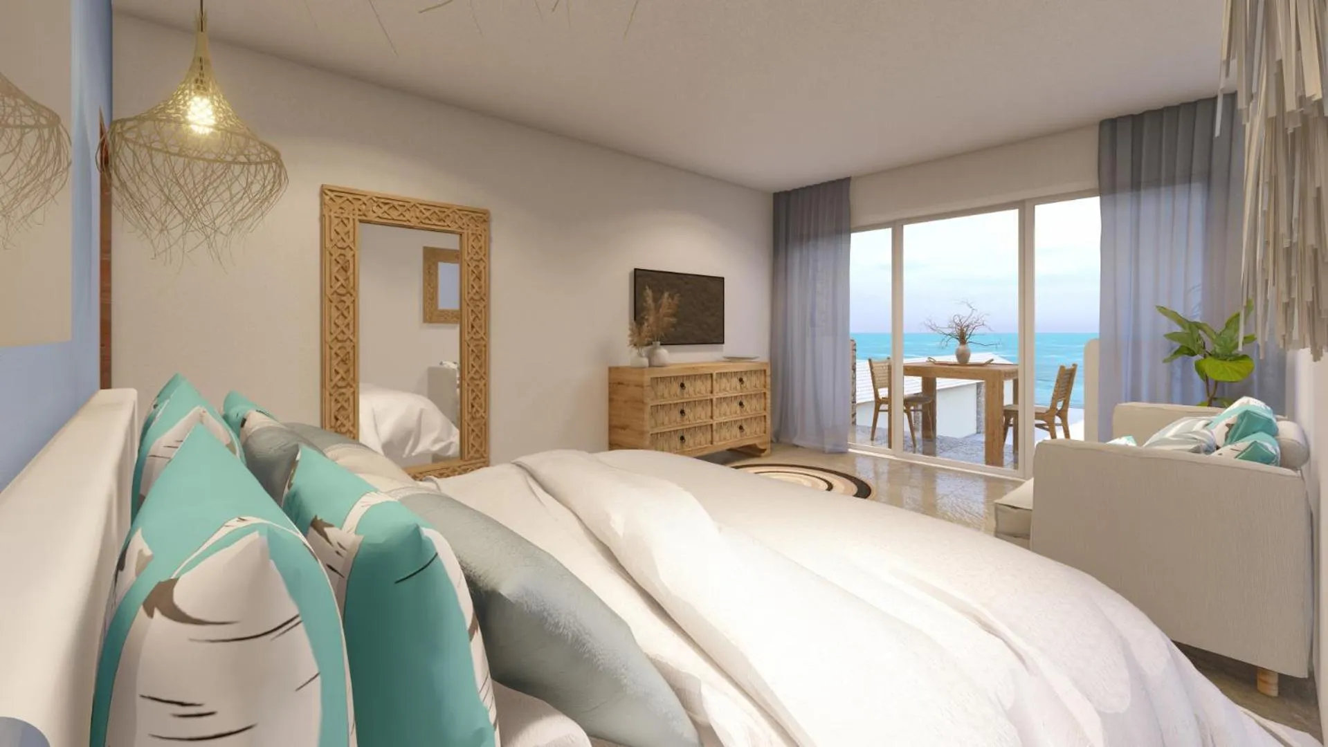 Photo of the whole room, Bed in So KohKoon Beach Resort