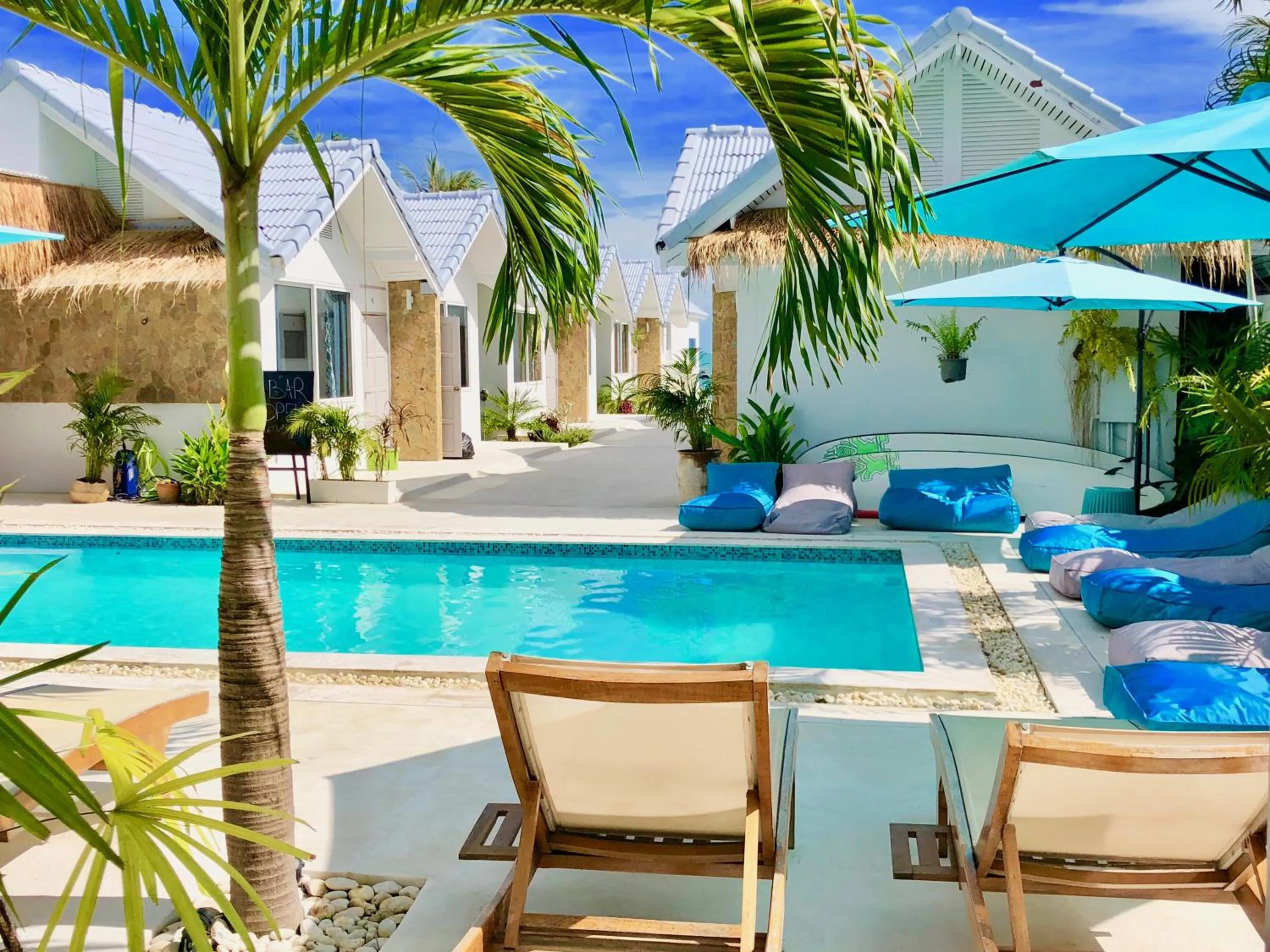 Patio in So KohKoon Beach Resort