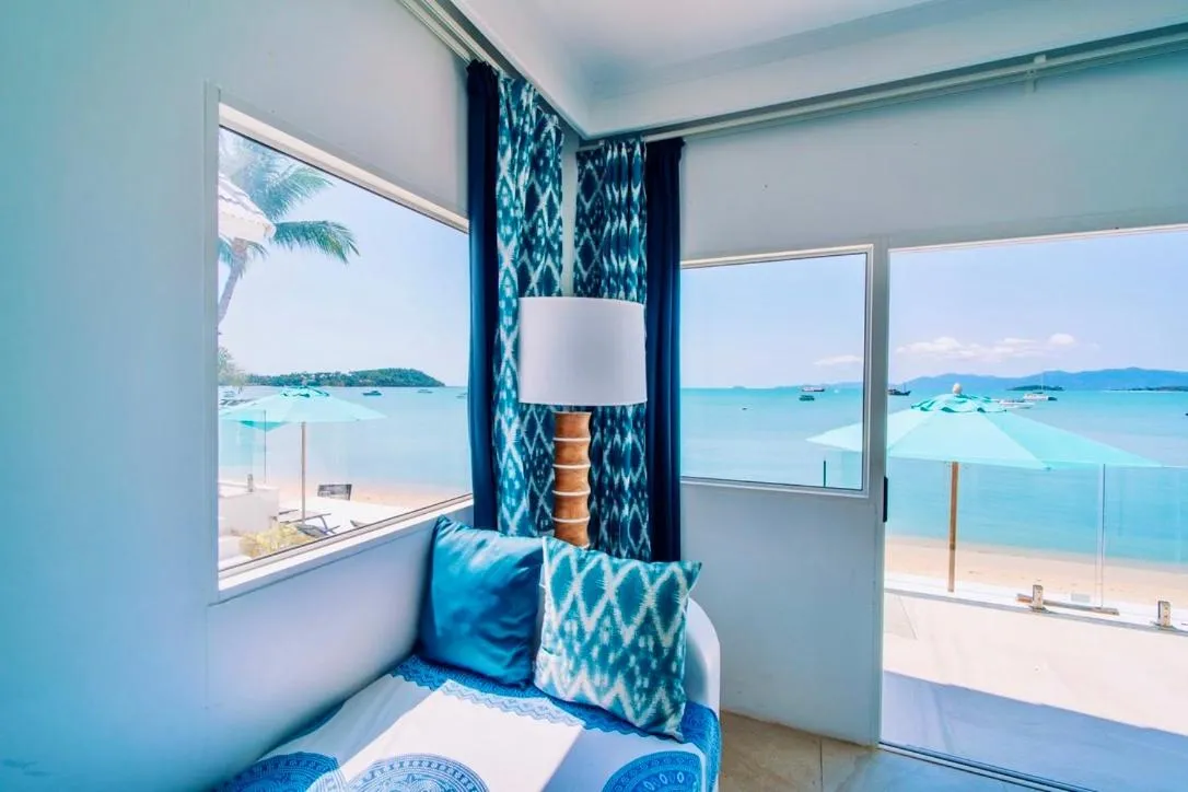 View (from property/room), Bed in So KohKoon Beach Resort