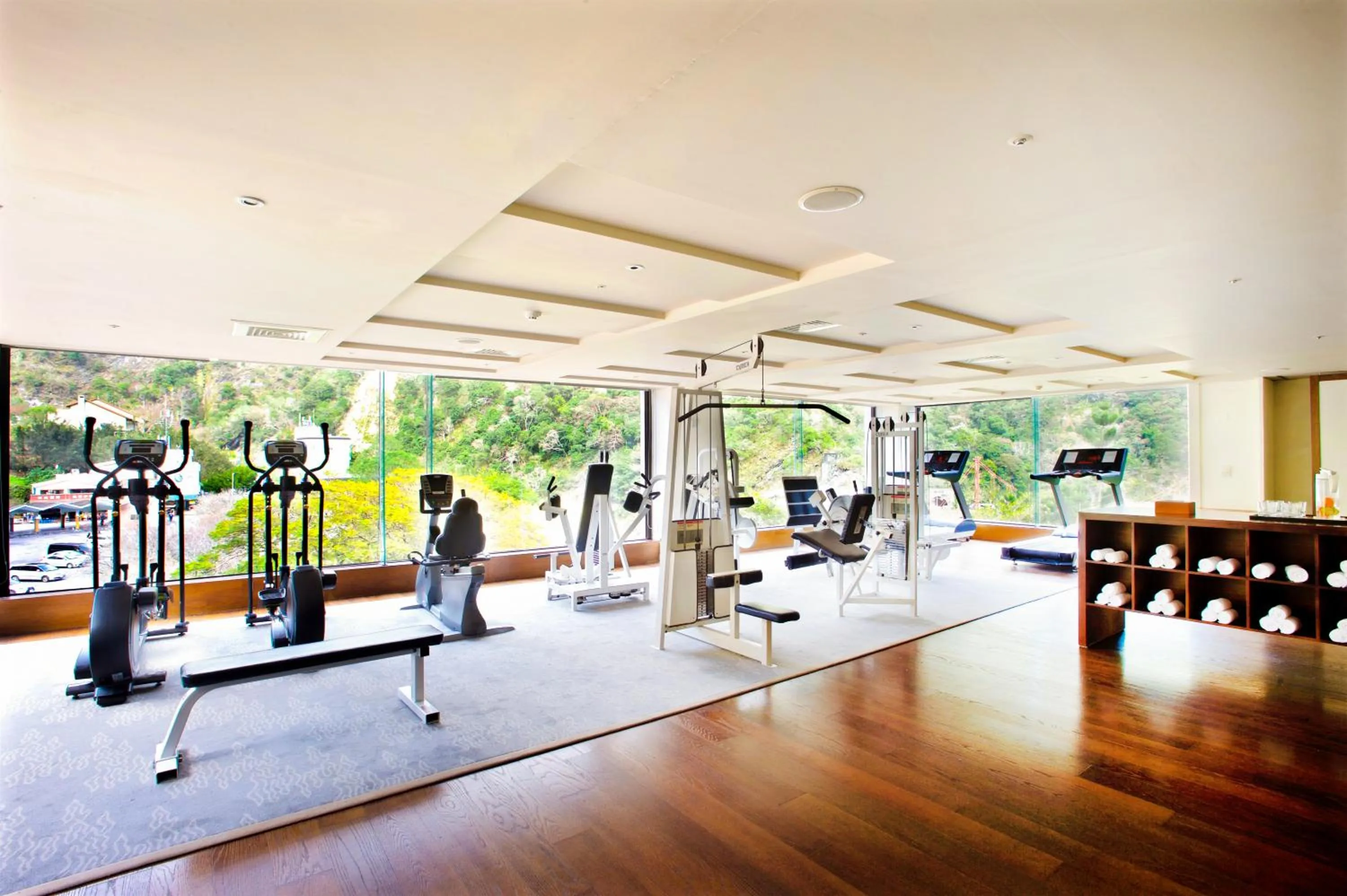 Fitness centre/facilities in Silks Place Taroko Hotel