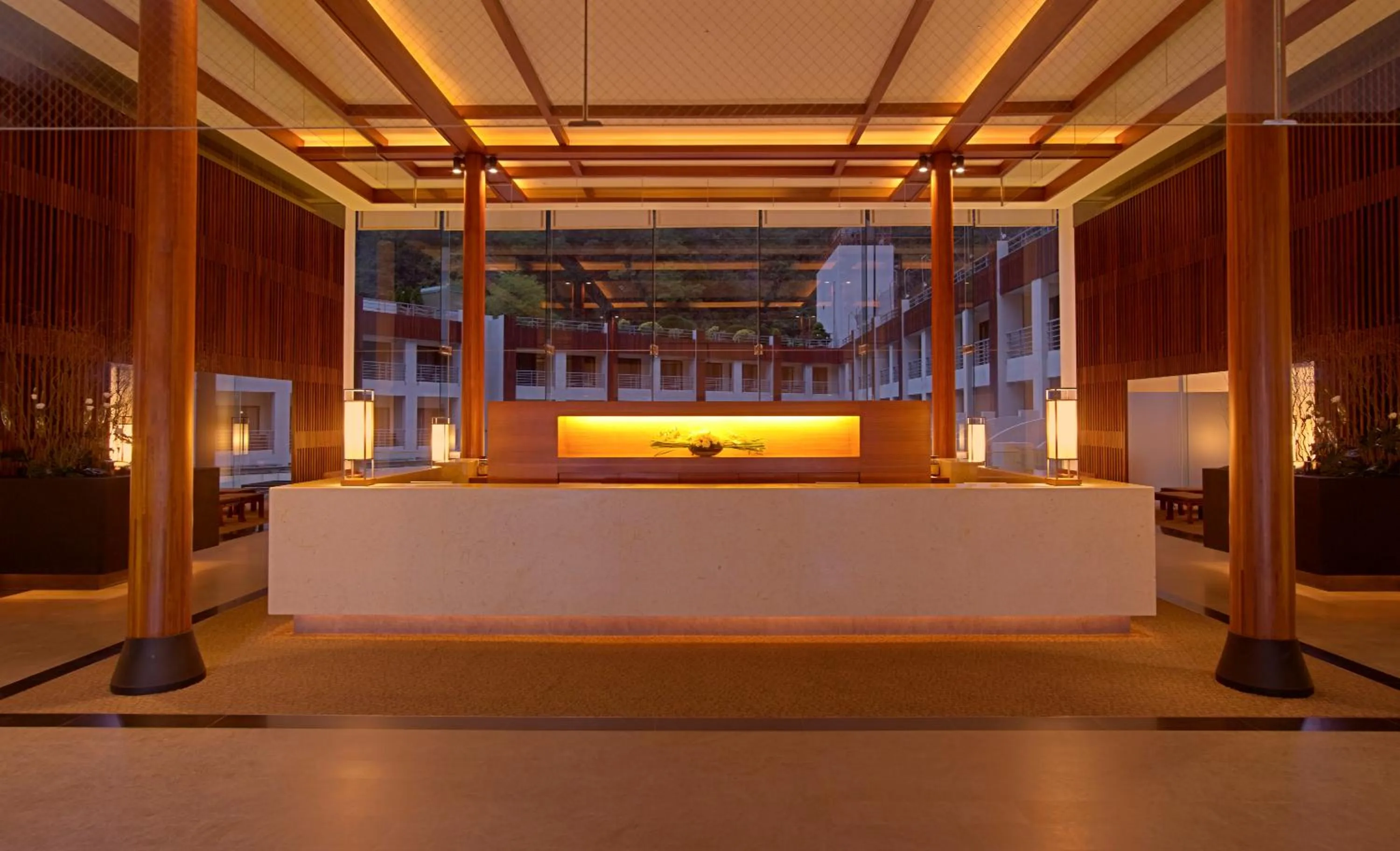 Lobby or reception in Silks Place Taroko Hotel