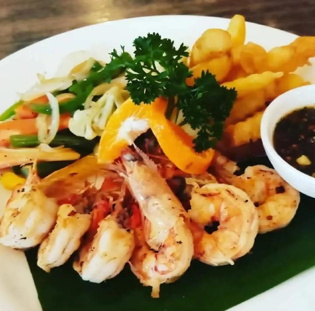 Restaurant/places to eat in Ocean View Tulamben Dive & Resort