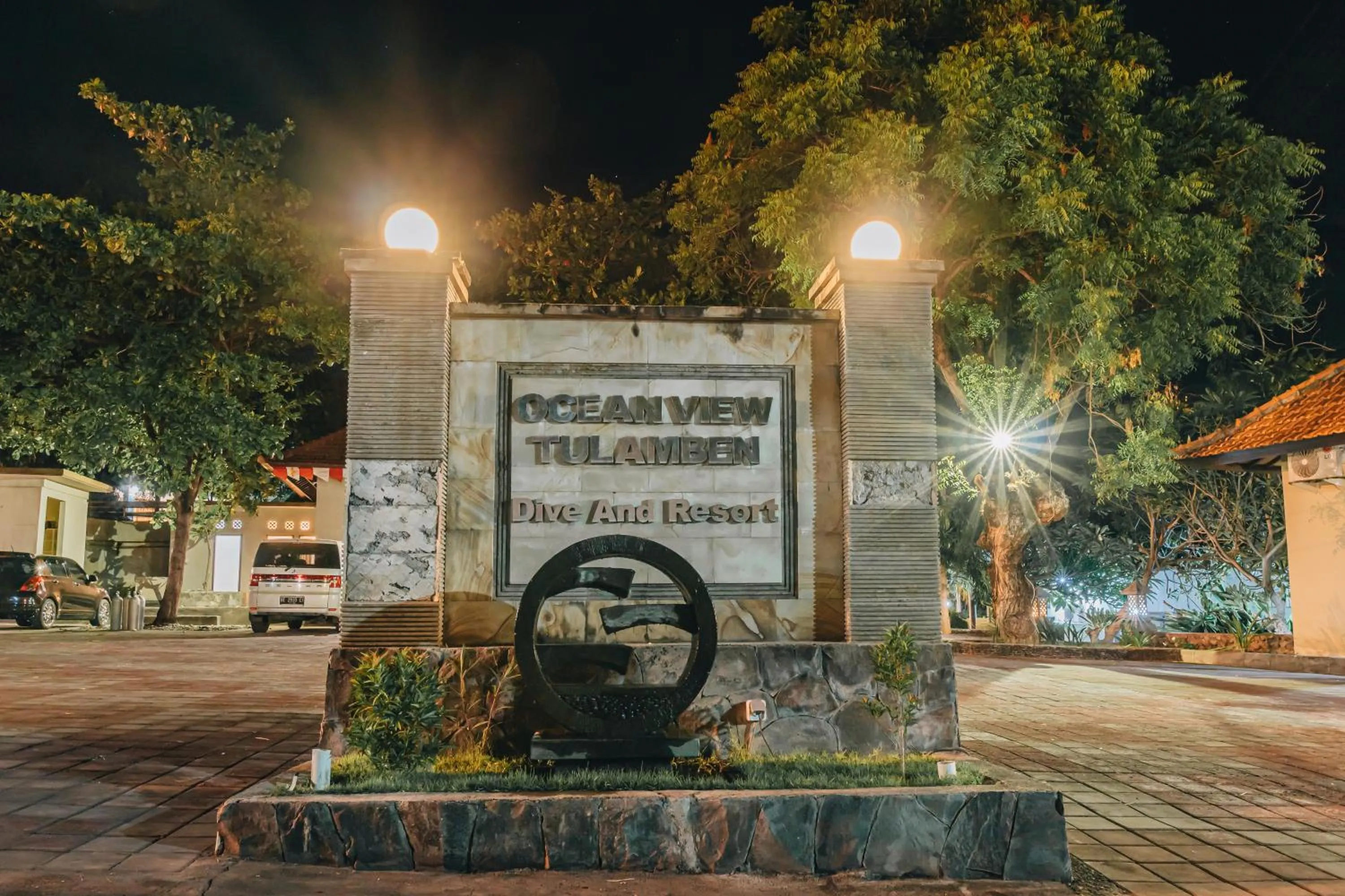 Facade/entrance in Ocean View Tulamben Dive & Resort