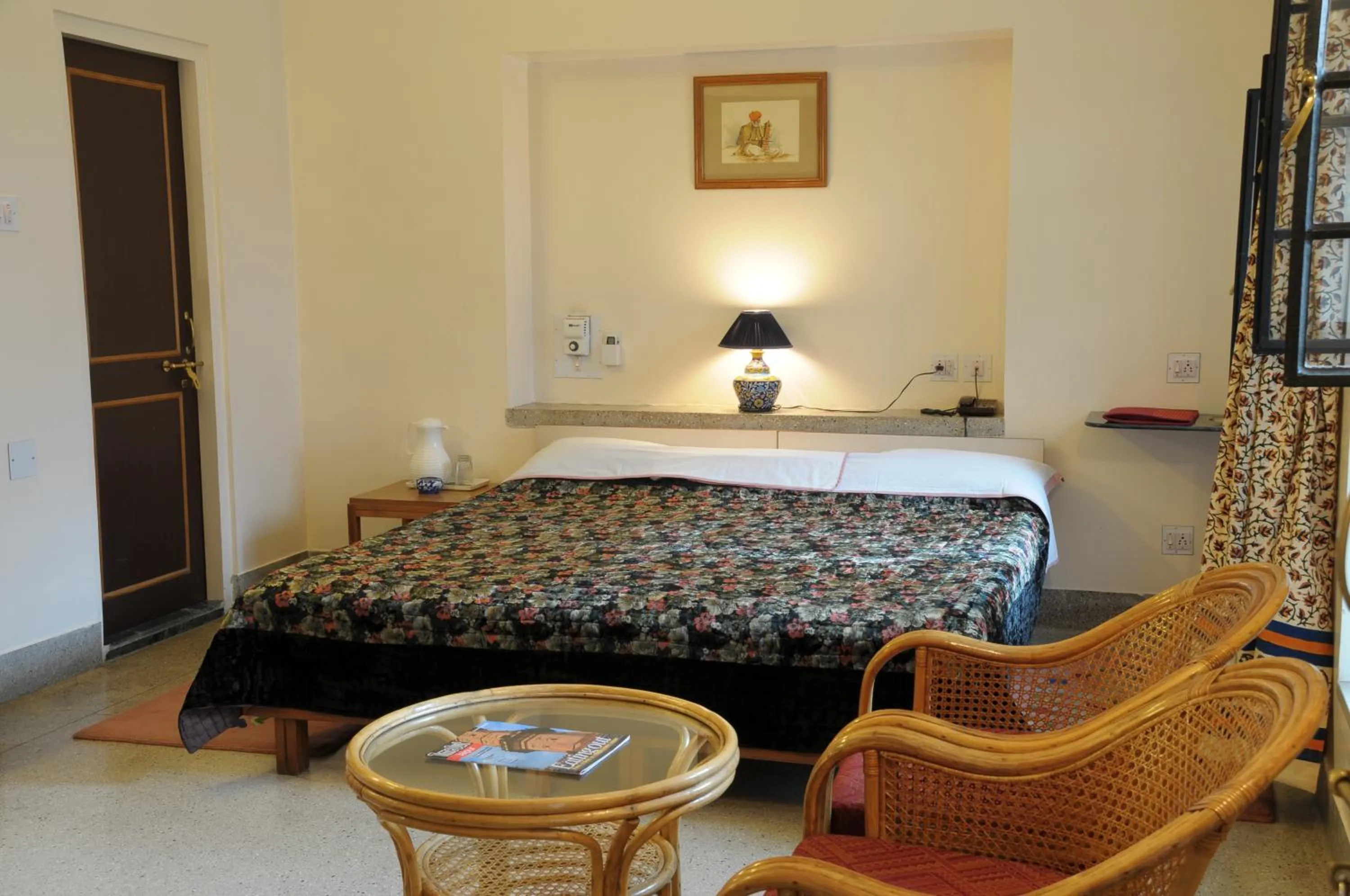 Bedroom, Bed in Hotel Jai Niwas