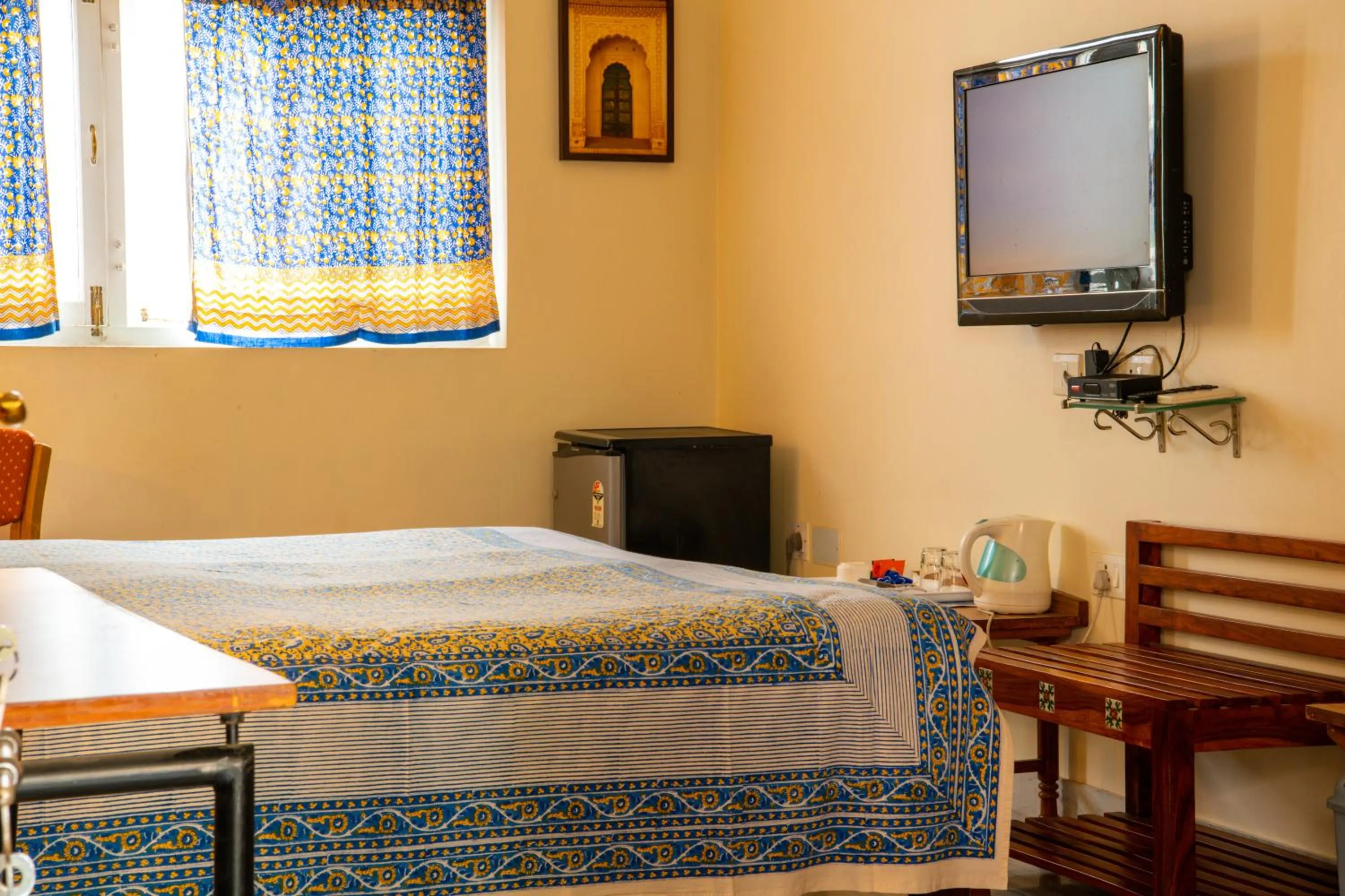 Bedroom, Bed in Tara Niwas