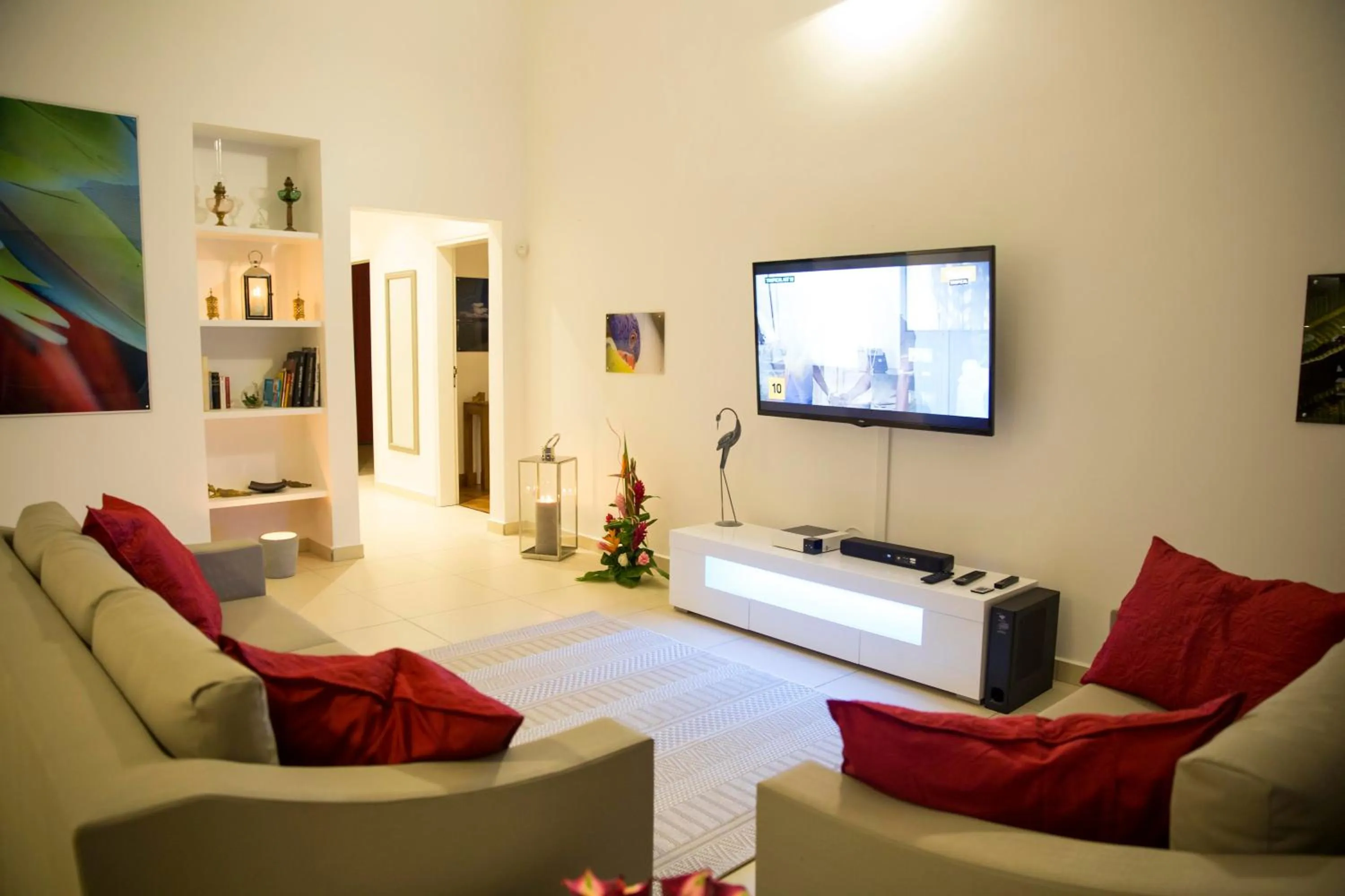 Living room in Villa Mojito