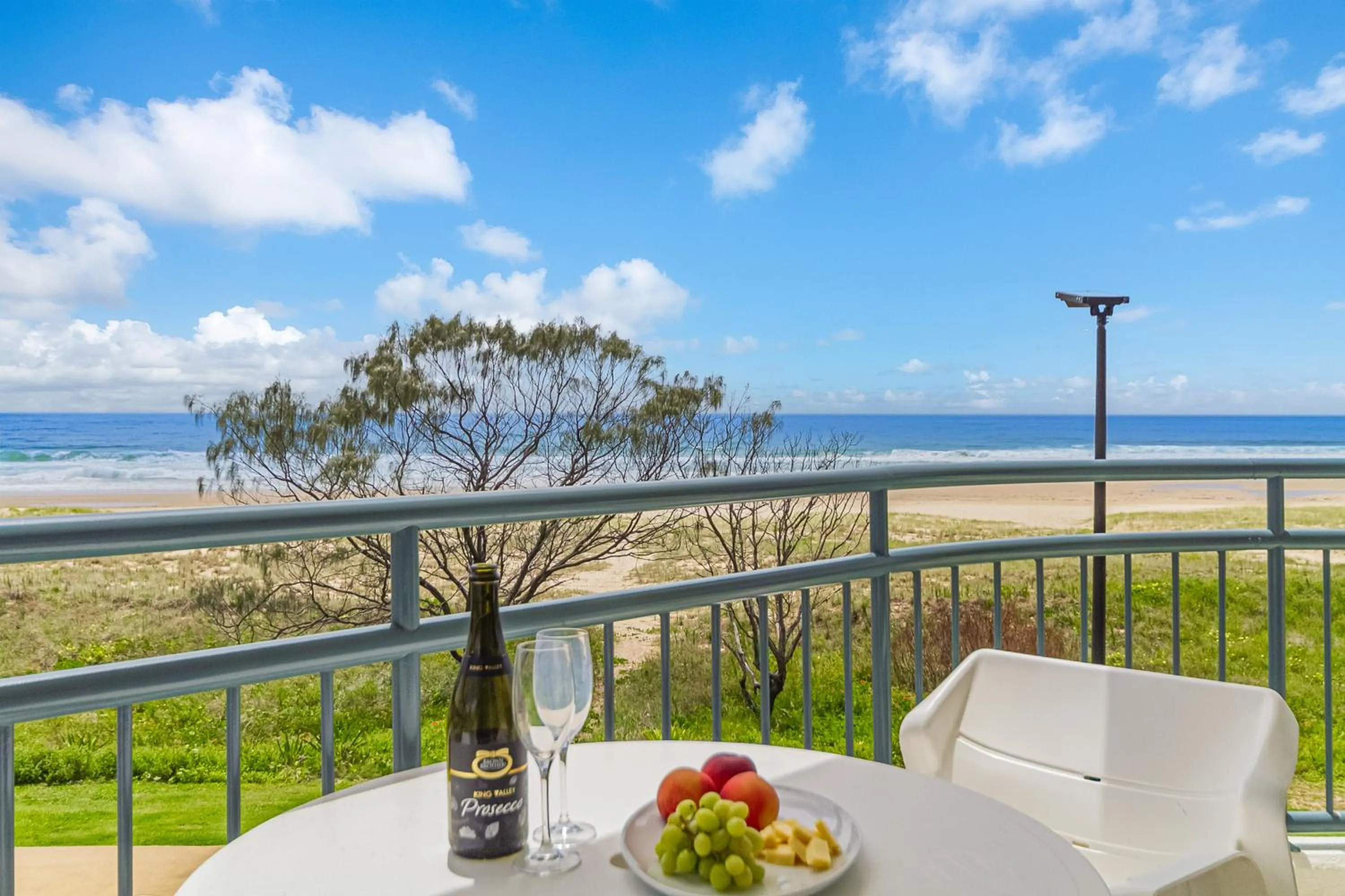 Balcony/Terrace in Oceanside Resort - Absolute Beachfront Apartments
