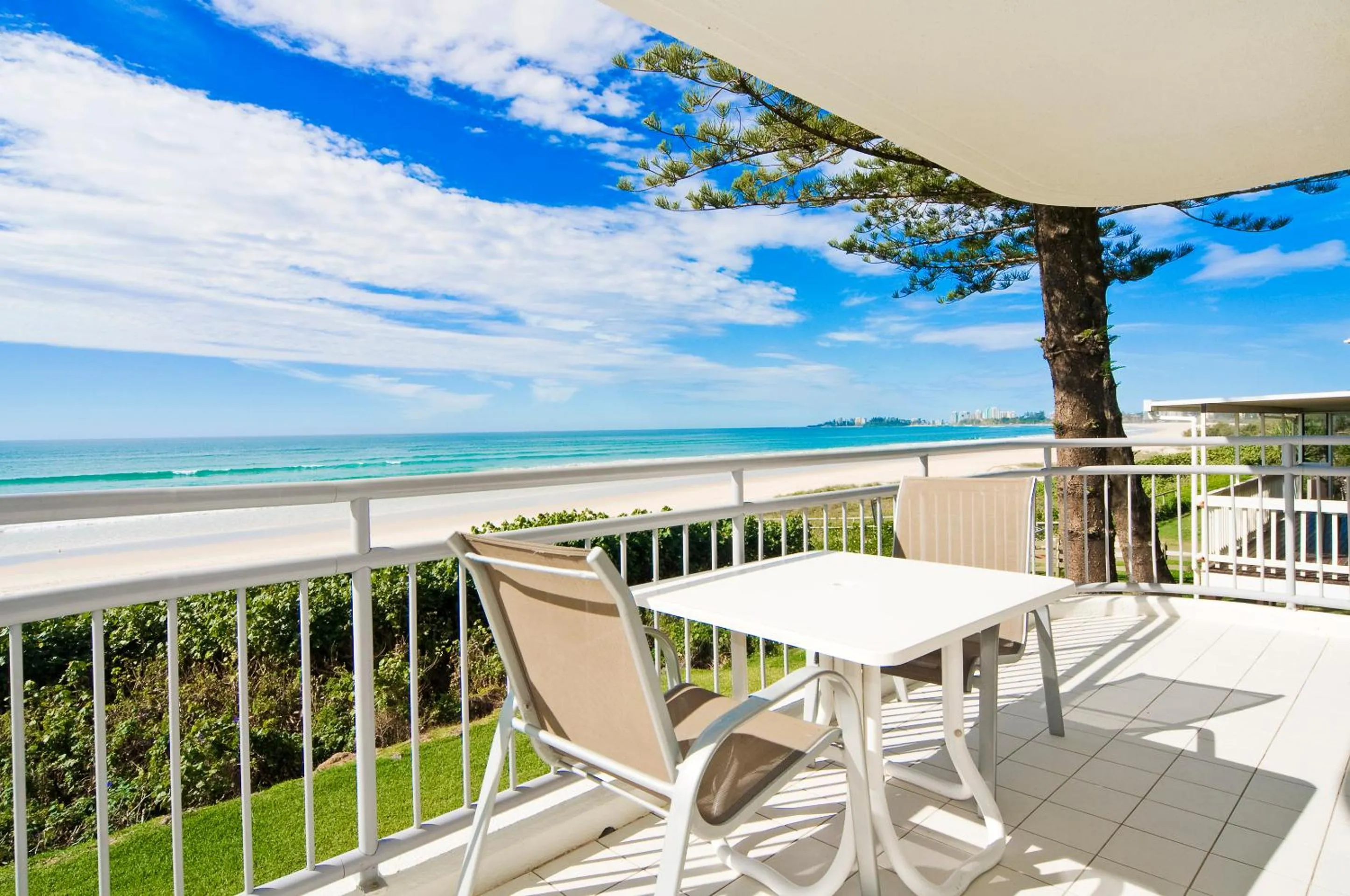 Balcony/Terrace in Oceanside Resort - Absolute Beachfront Apartments