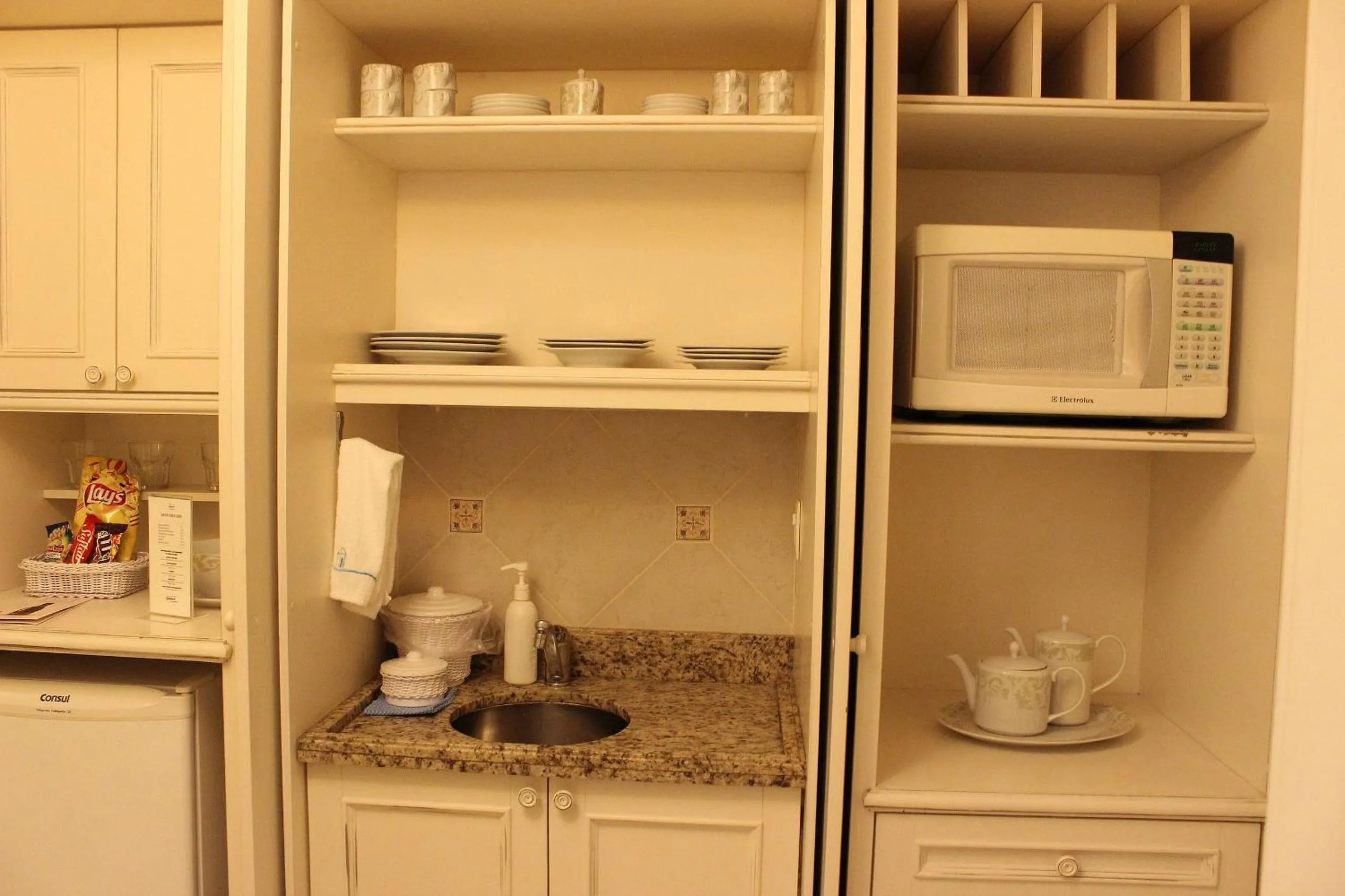 Kitchen or kitchenette in IL Campanario é Destino Floripa