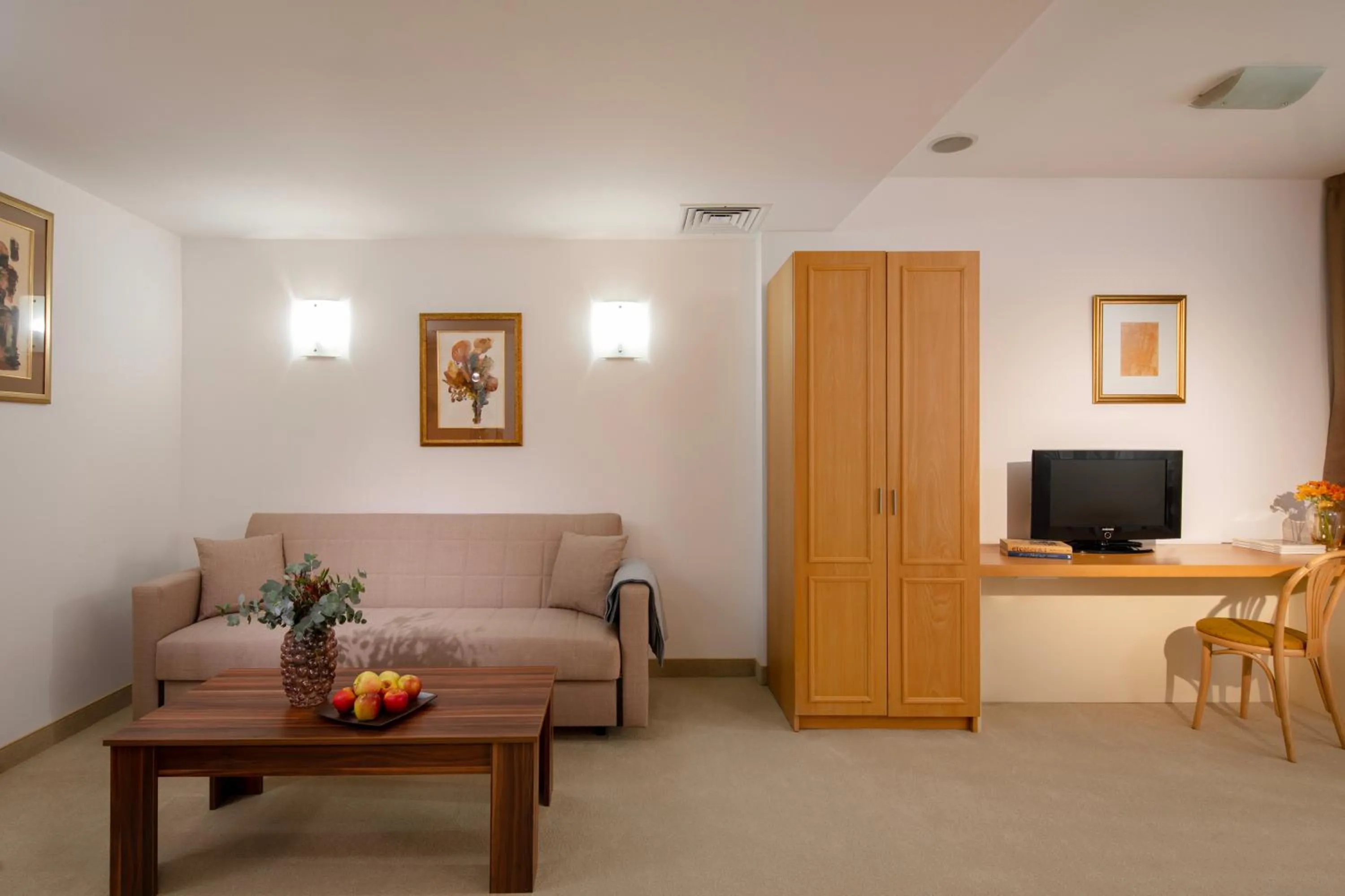 Seating area in Arte Sofia Hotel