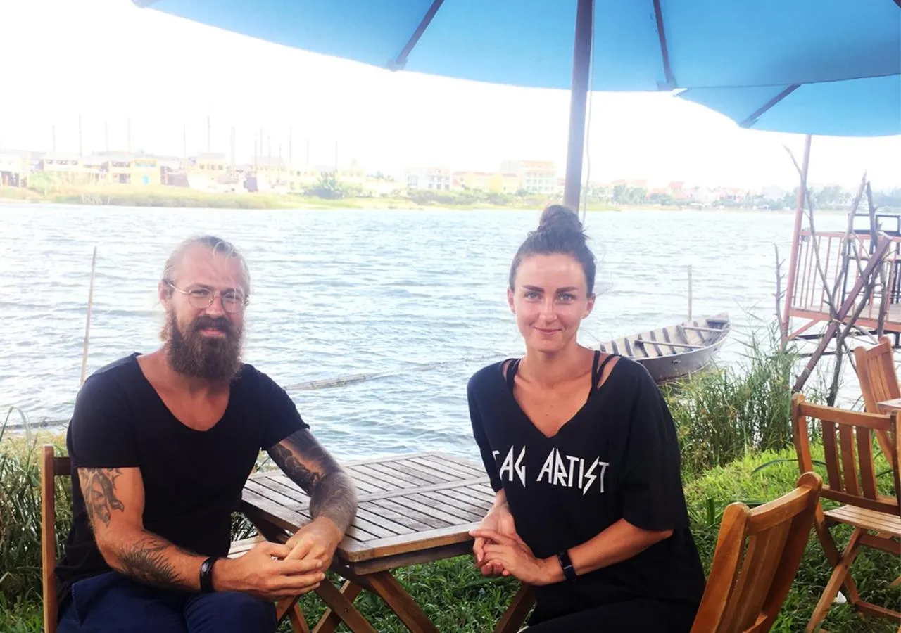 River view in Hoi An Corn Riverside Villa