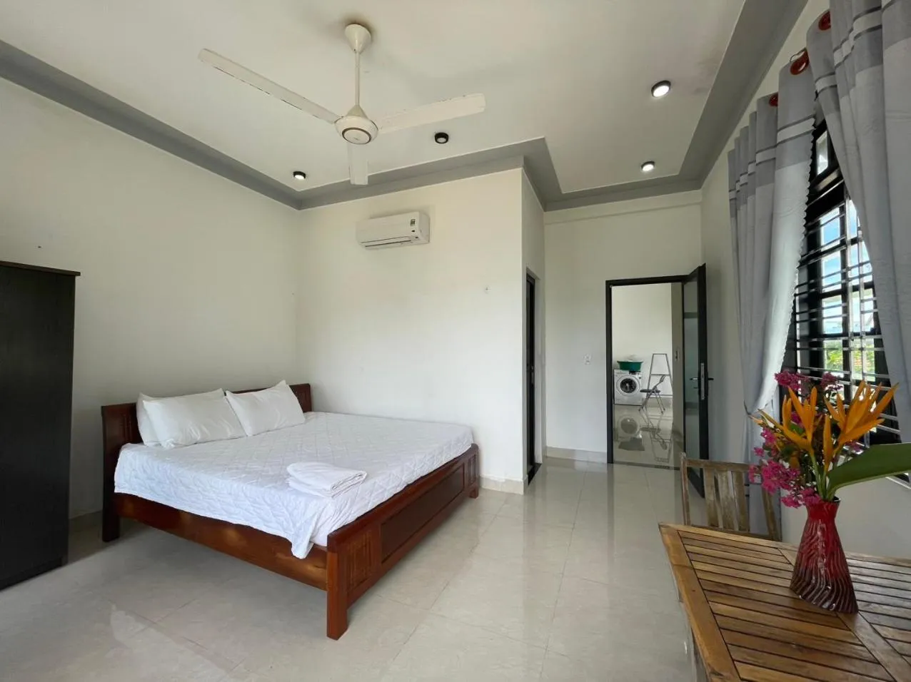 Bed in Hoi An Corn Riverside Villa