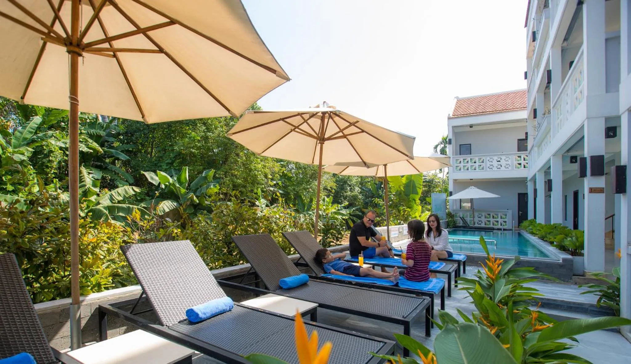 Swimming pool in Hoi An Corn Riverside Villa