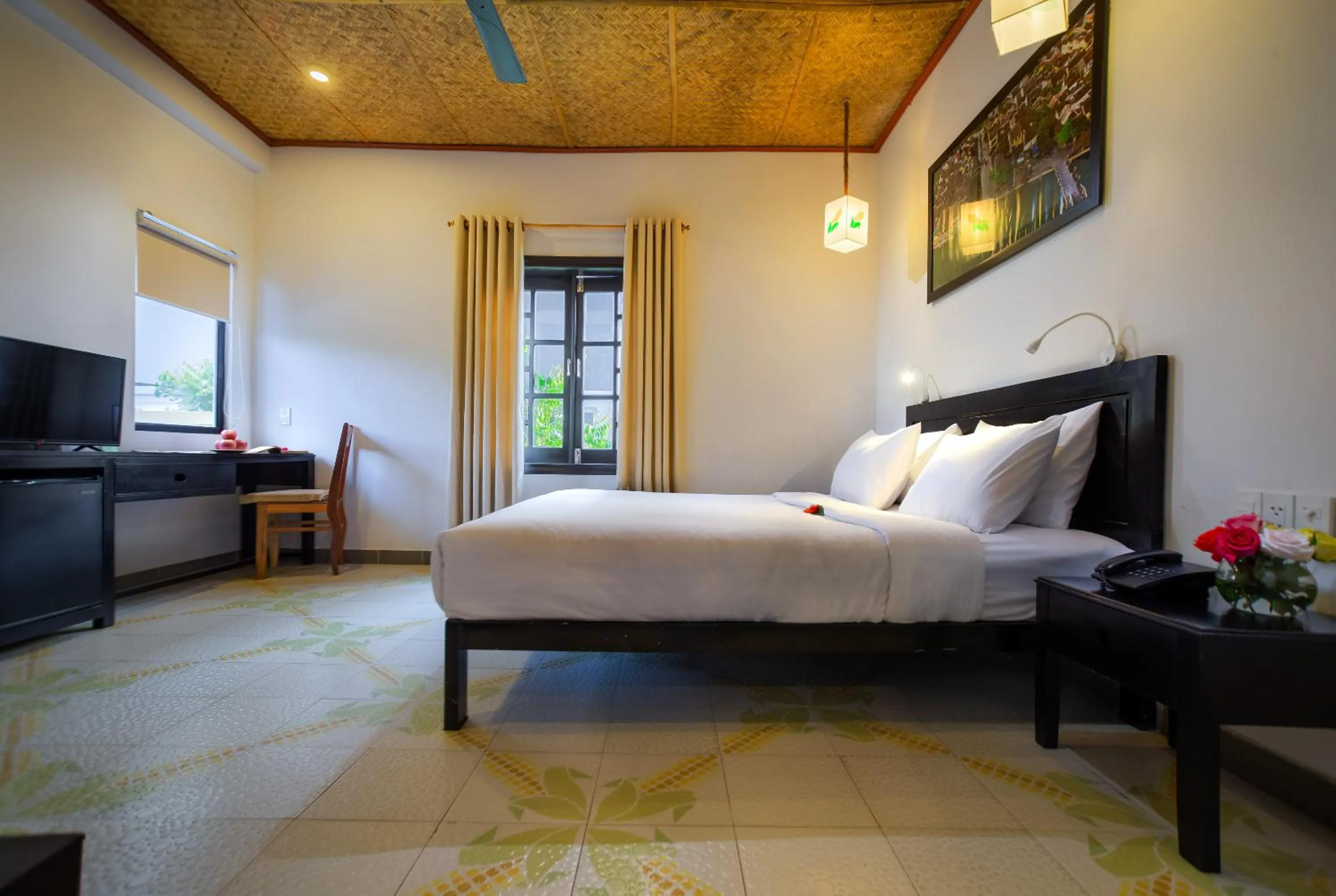 Bedroom, Bed in Hoi An Corn Riverside Villa