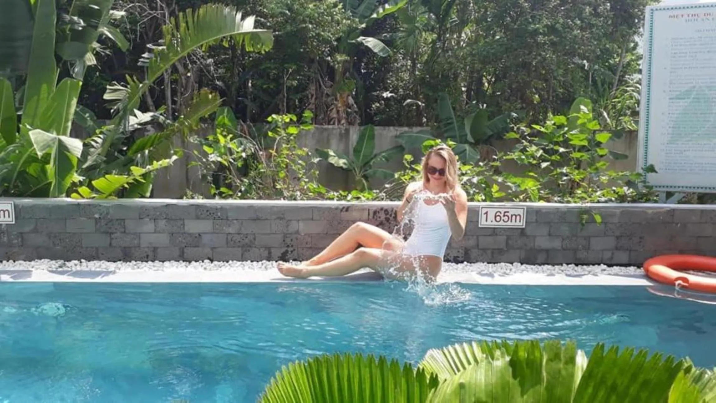 Guests in Hoi An Corn Riverside Villa