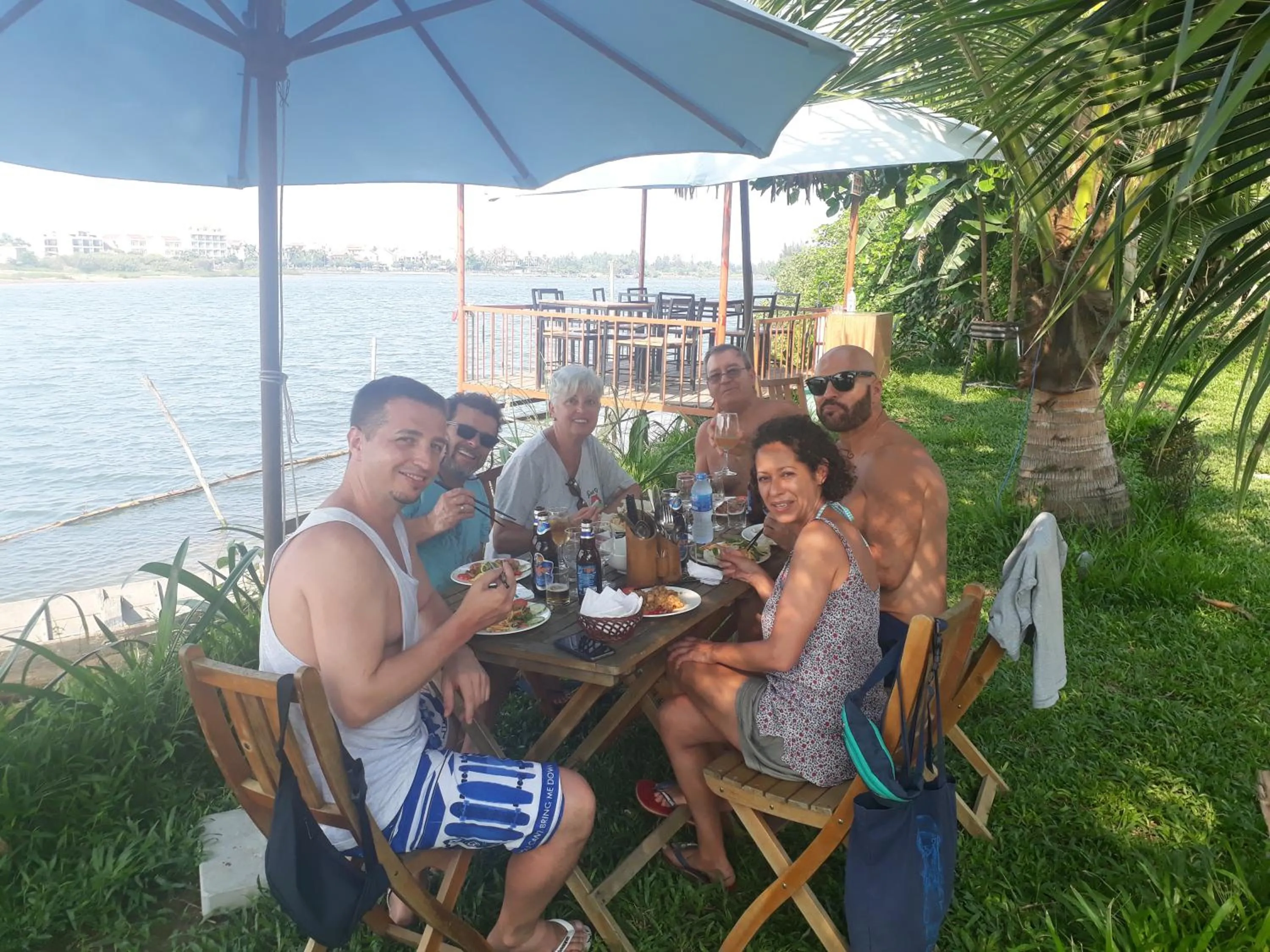 People in Hoi An Corn Riverside Villa