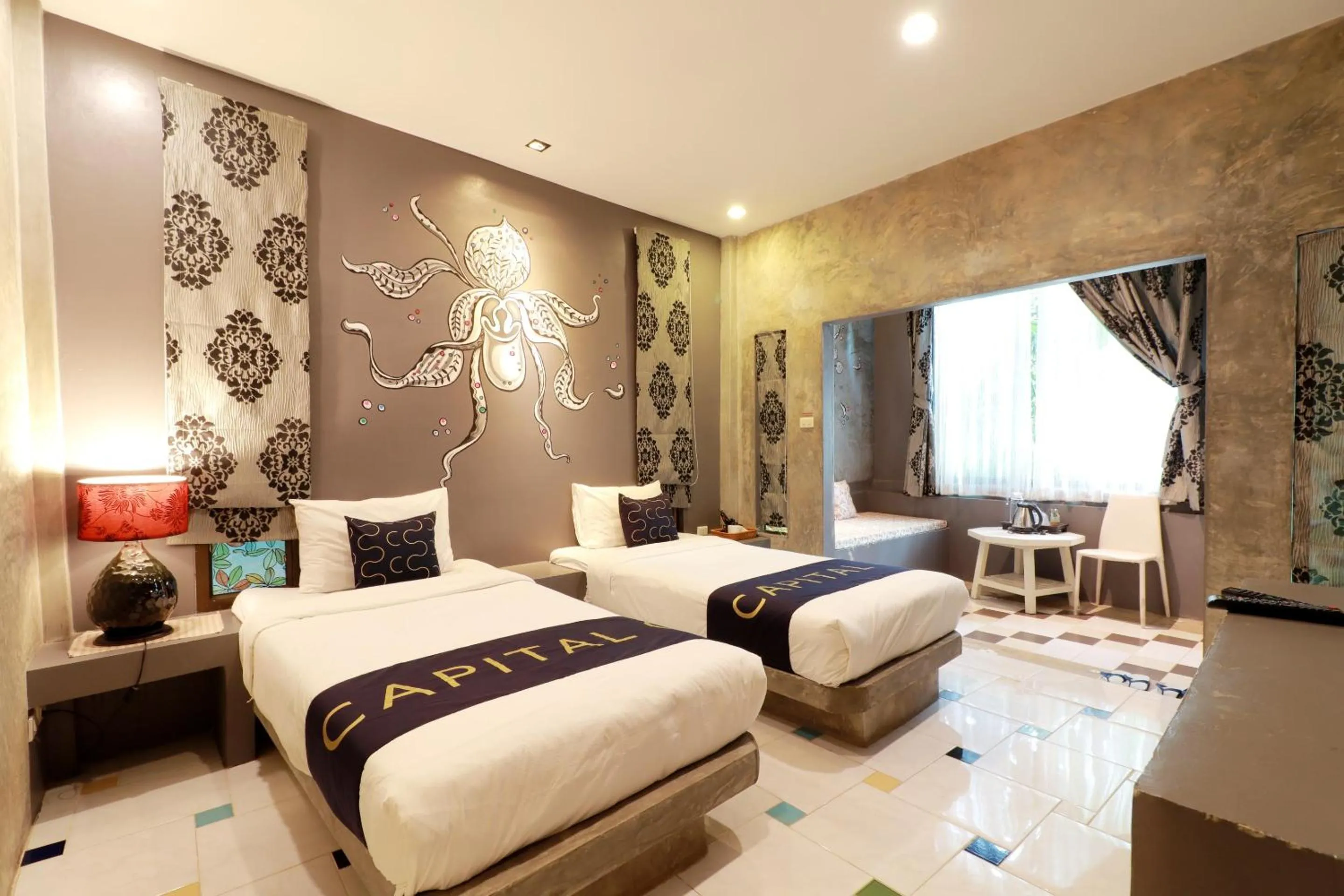 Bedroom, Bed in Capital O 464 At Nata Chiangmai Chic Jungle