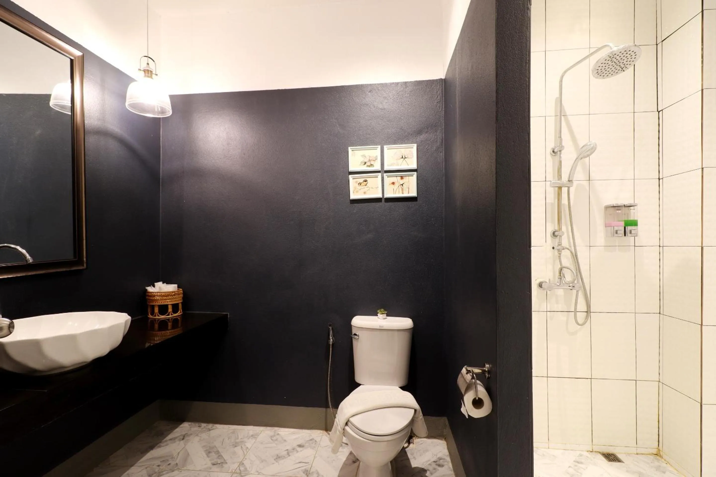 Bathroom in Capital O 464 At Nata Chiangmai Chic Jungle