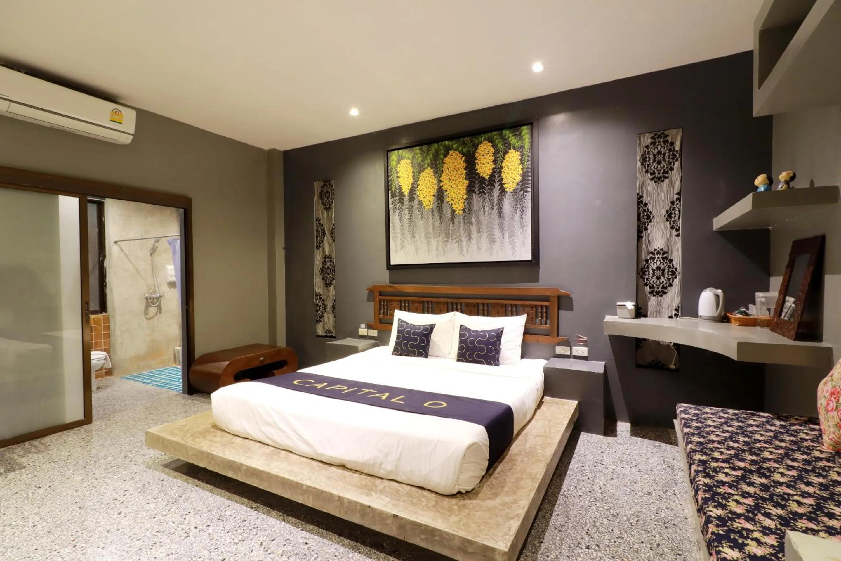 Bedroom, Bed in Capital O 464 At Nata Chiangmai Chic Jungle