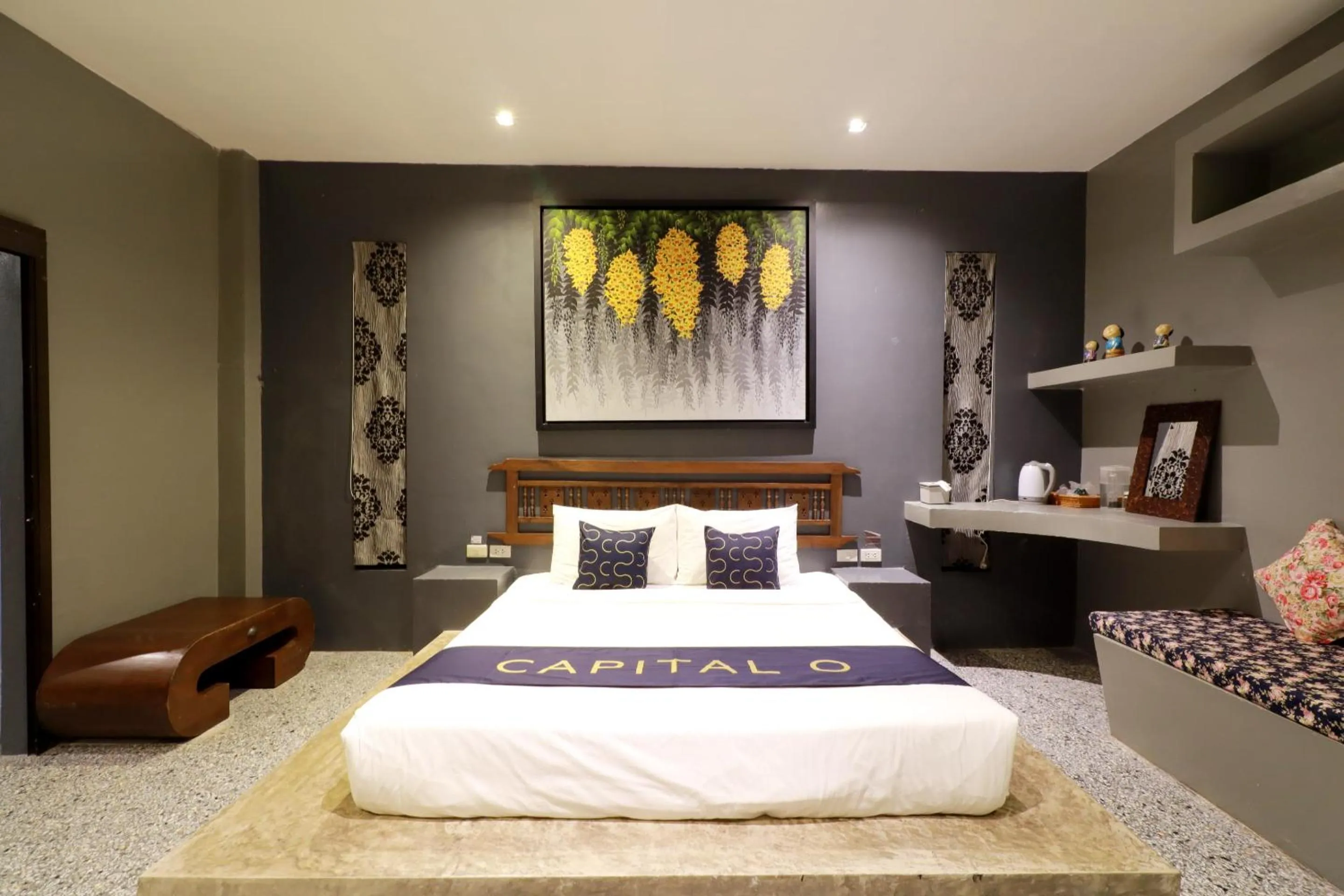 Bedroom, Bed in Capital O 464 At Nata Chiangmai Chic Jungle