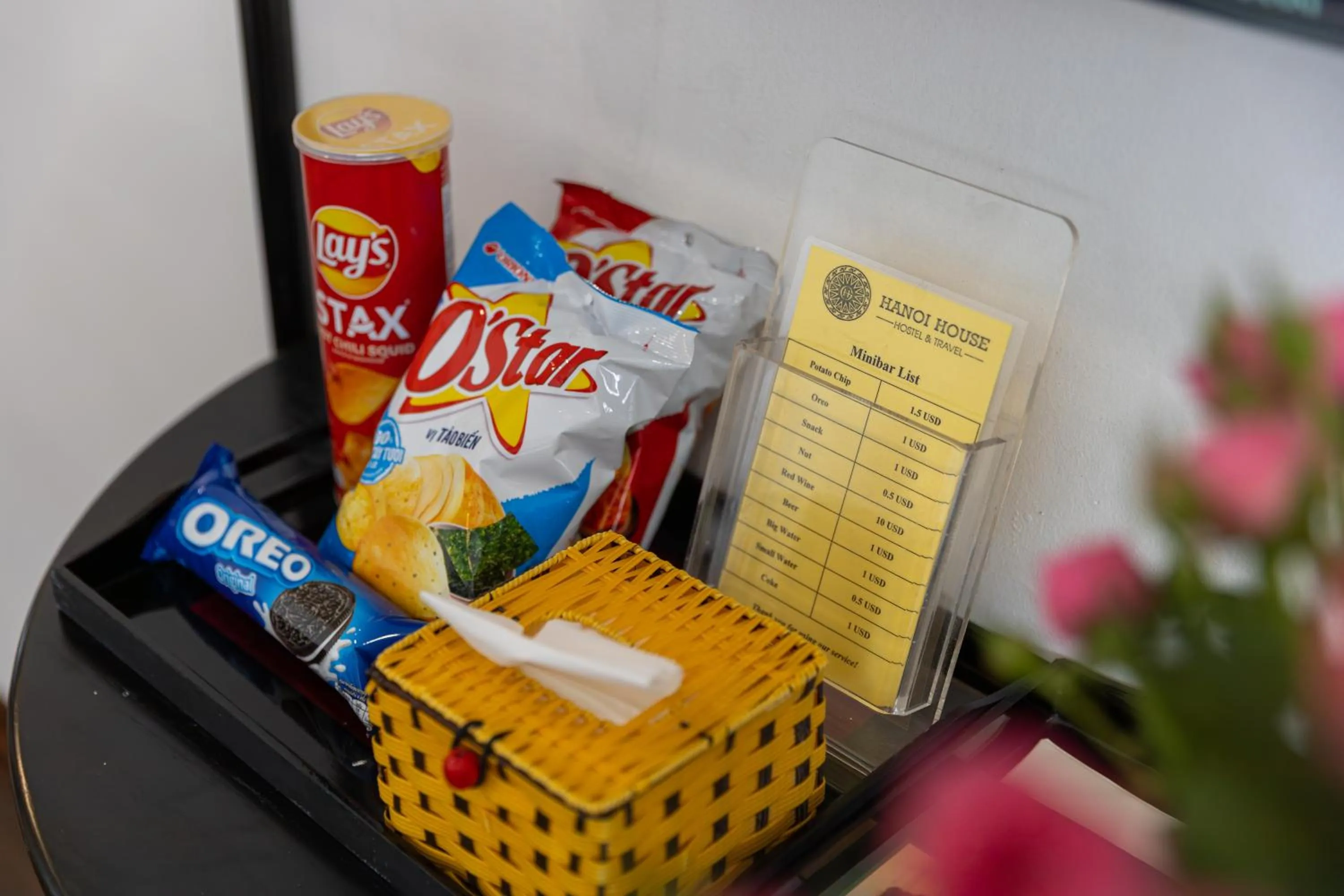 minibar in Hanoi House Hotel & Travel