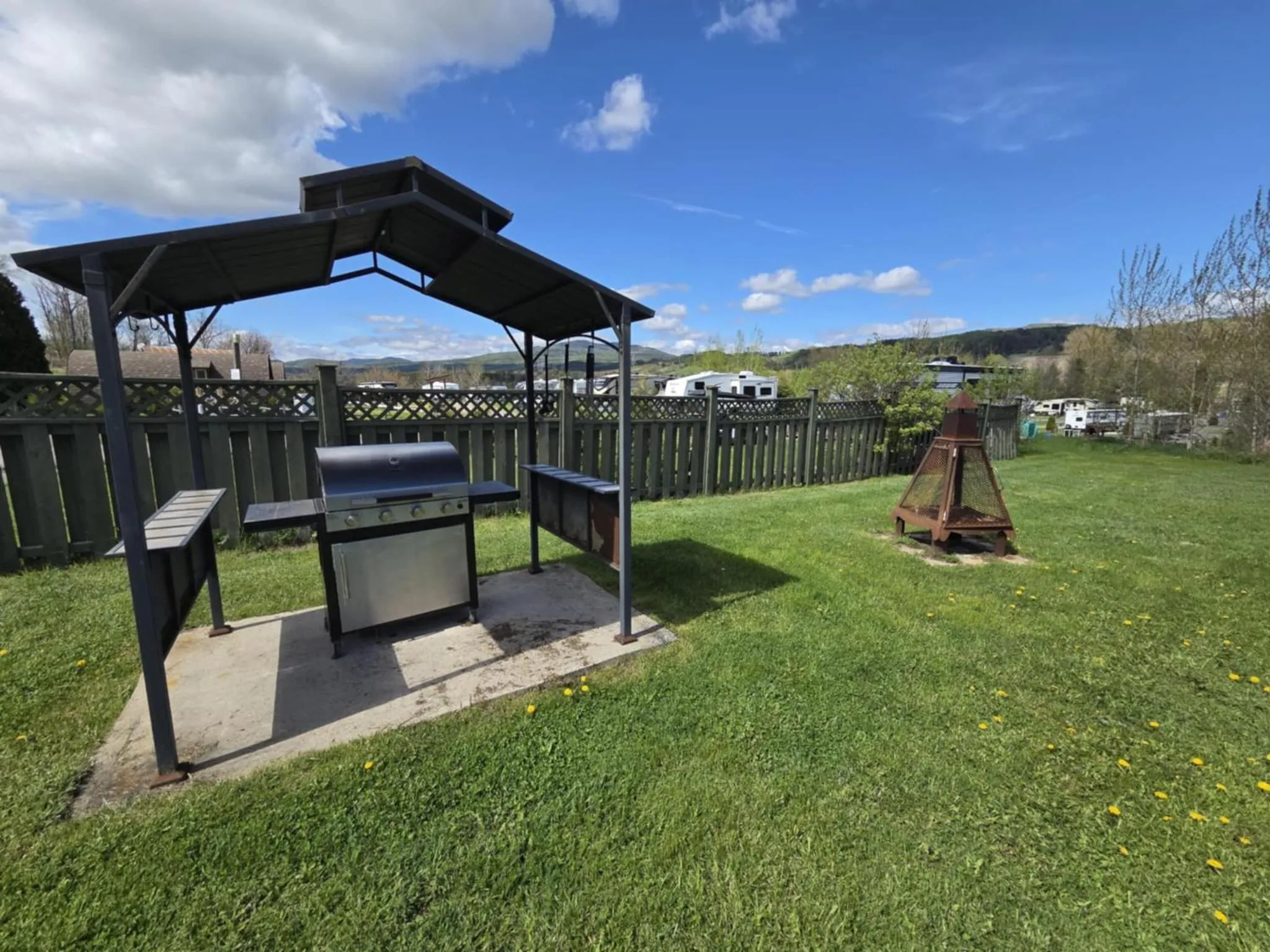 Natural landscape in Motel Le Riviera