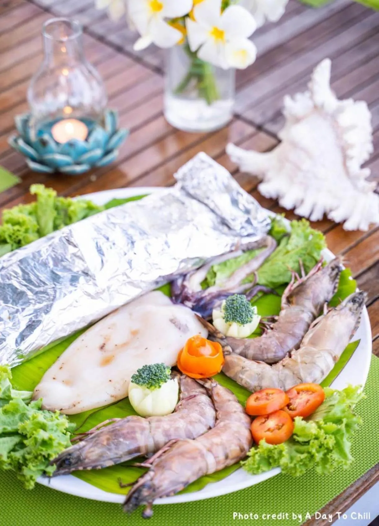 Food in Thapwarin Resort - Green Hotel