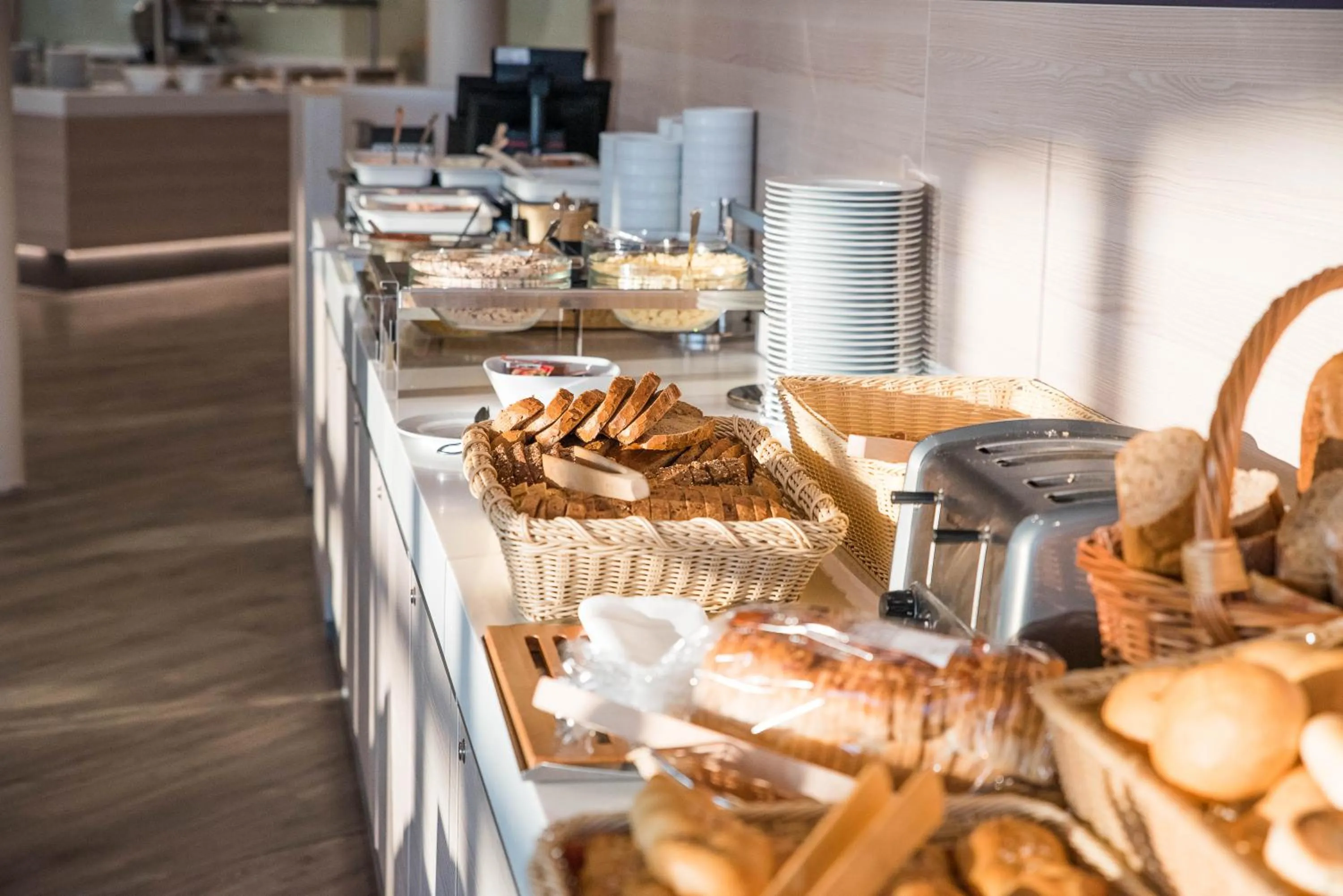 Buffet breakfast in Kolping Family Resort