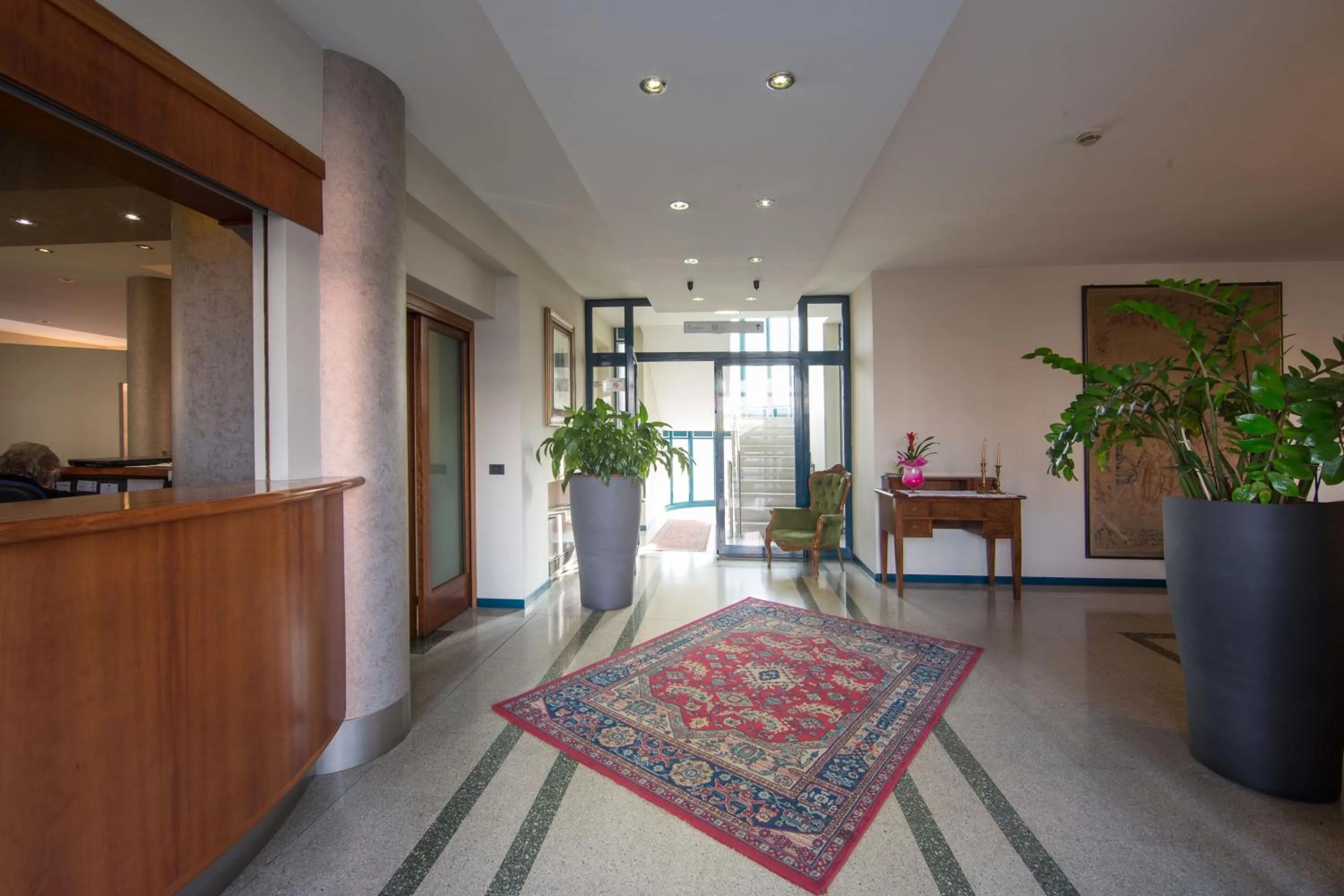 Lobby or reception in Hotel La Cascata