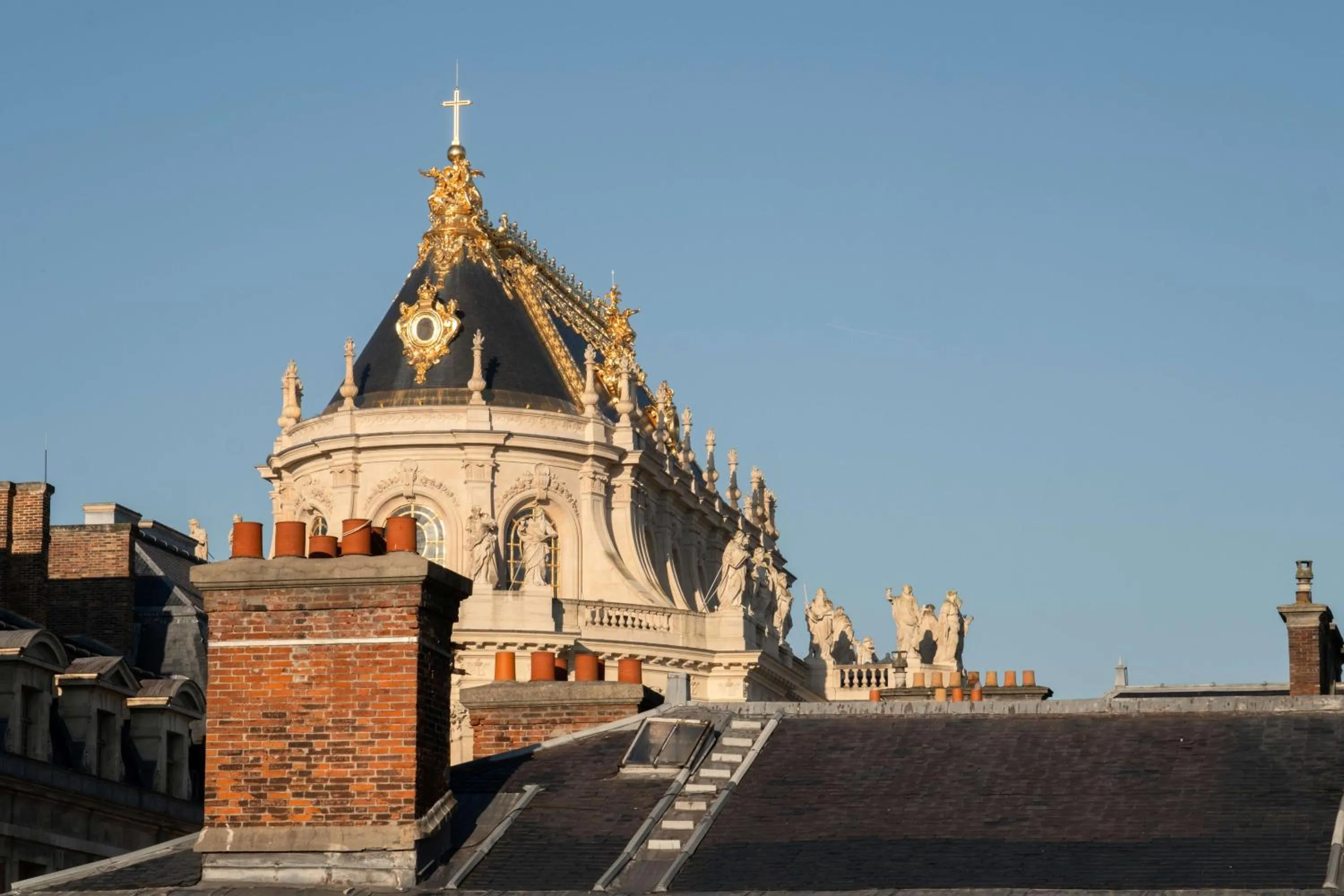 View (from property/room) in Hôtel Les Lumières - Relais & Châteaux