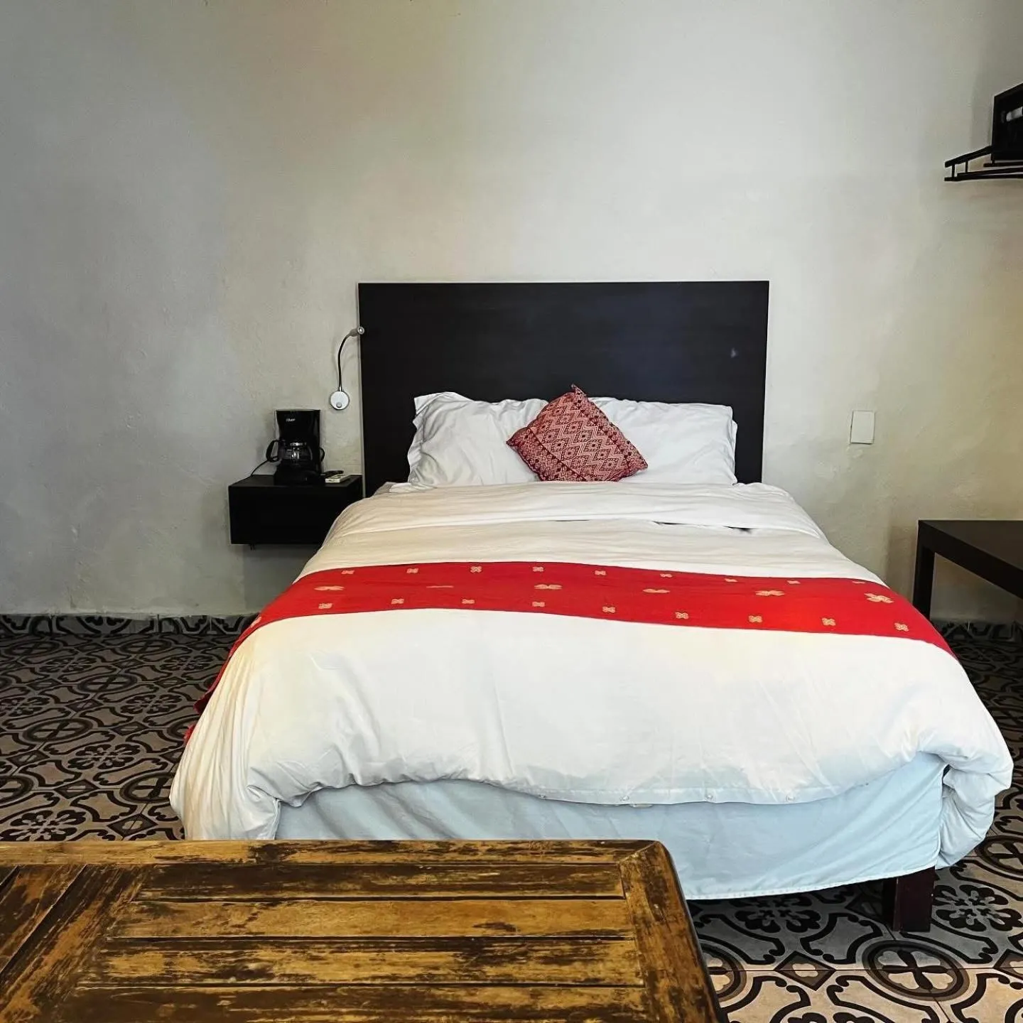 Bed in Hotel Maculís