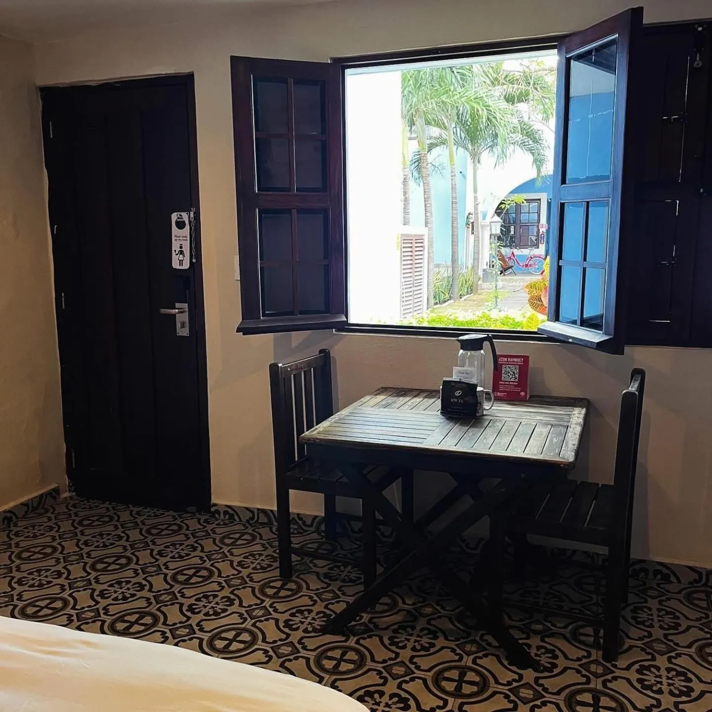 Bed in Hotel Maculís