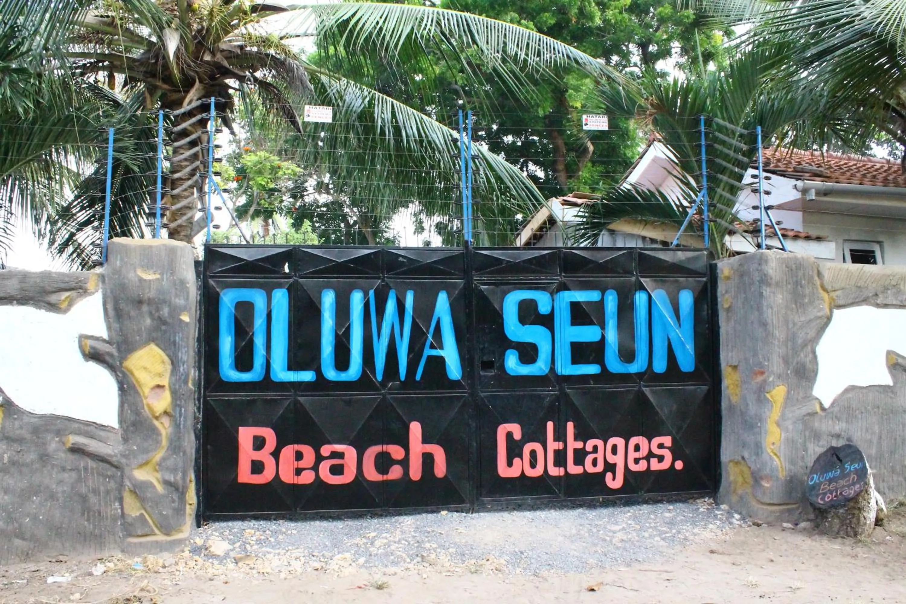 Facade/entrance in Oluwa Seun Beach Cottages, Mtwapa