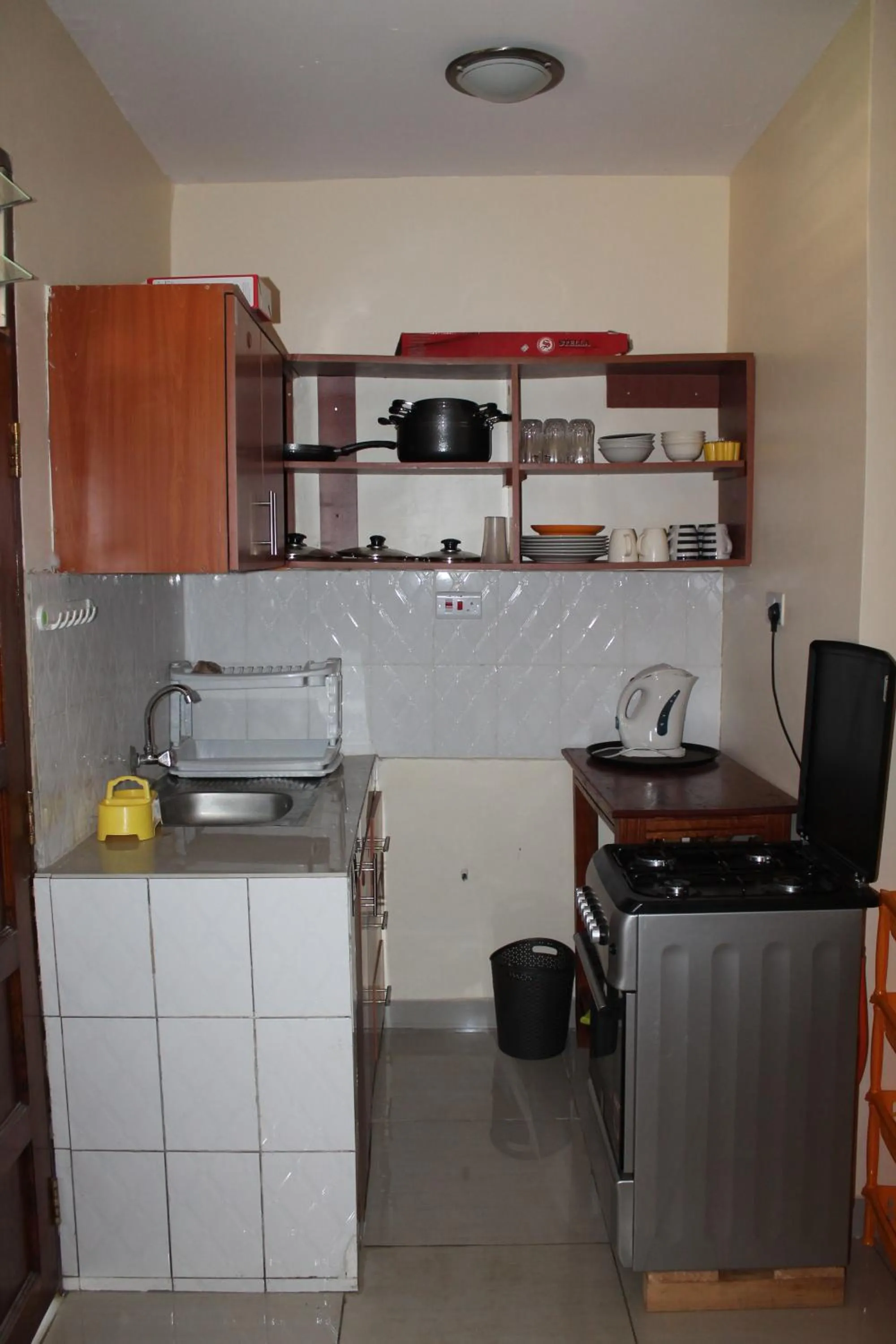 Coffee/tea facilities in Oluwa Seun Beach Cottages, Mtwapa